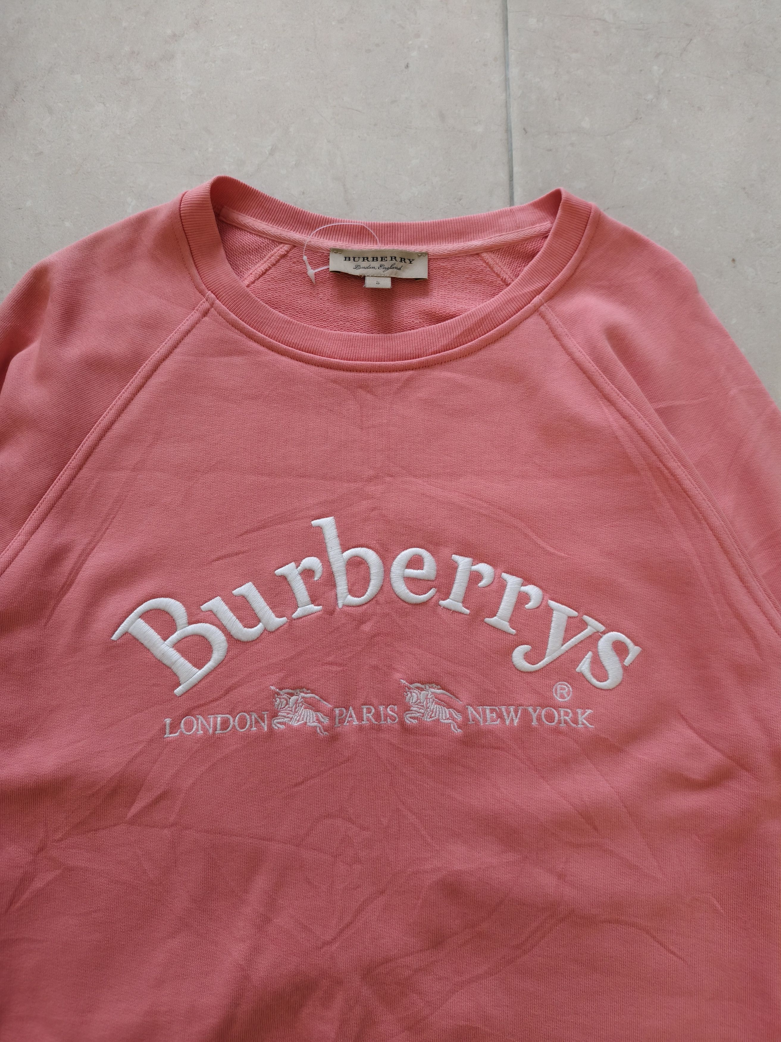 Burberry × Burberry Prorsum 🔥STEALS🔥Very Rare Burberry London Embroidery Sweatshirt Size US L / EU 52-54 / 3 - 3 Thumbnail