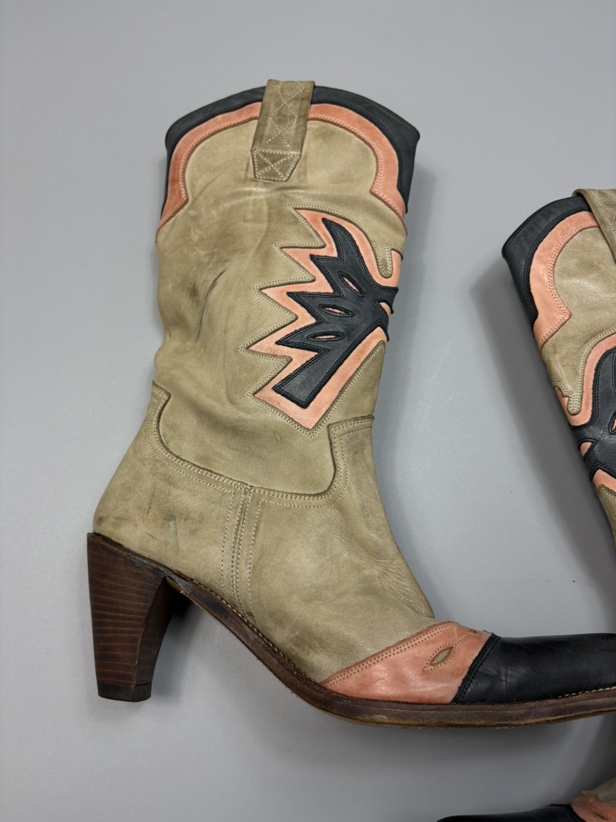 Sancho Boots SANCHO Cowboystiefel Goodyear Welted Western Vintage Boots Size US 8 / IT 38 - 7 Thumbnail