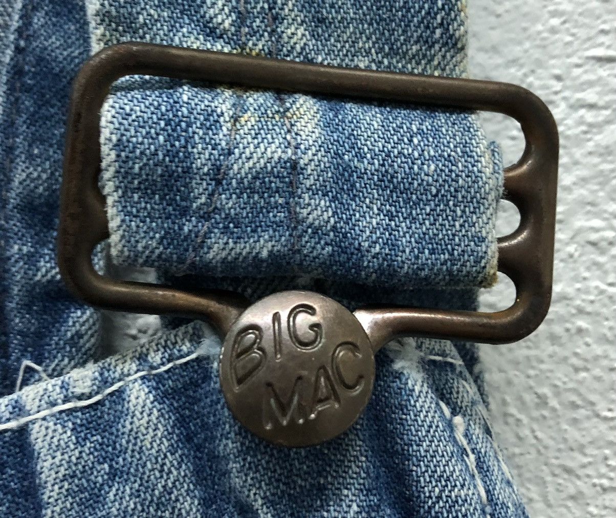 Big Mac Vintage Union Made Big Mac Square Bak Overalls Size US 31 - 5 Thumbnail