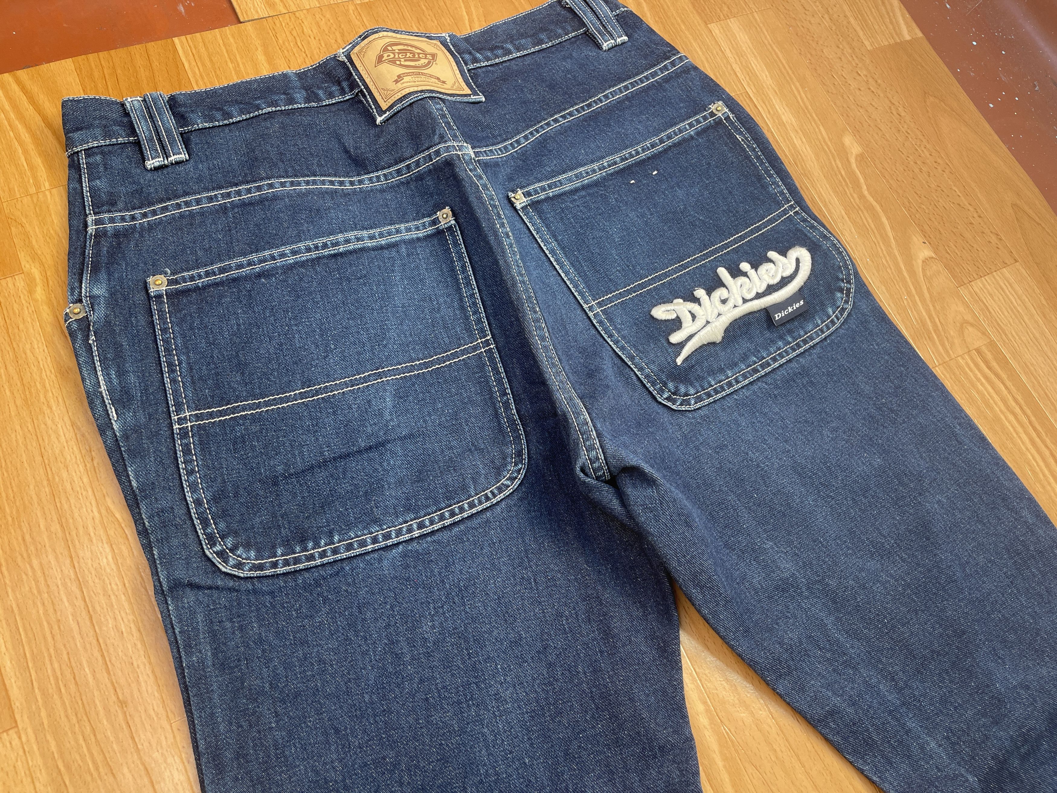Dickies Dickies jeans, vintage baggy Big Daddy hip hop 90s skater 32 Size US 32 / EU 48 - 3 Thumbnail
