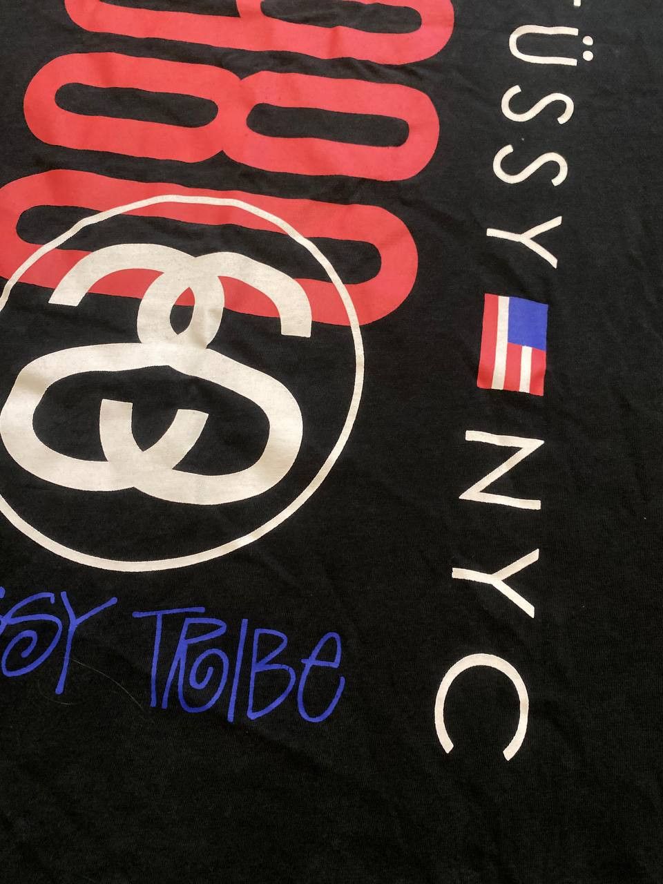 Stussy Vintage Stussy Custom Fit Short Sleeve T-Shirt Size XL Size US XL / EU 56 / 4 - 20 Thumbnail