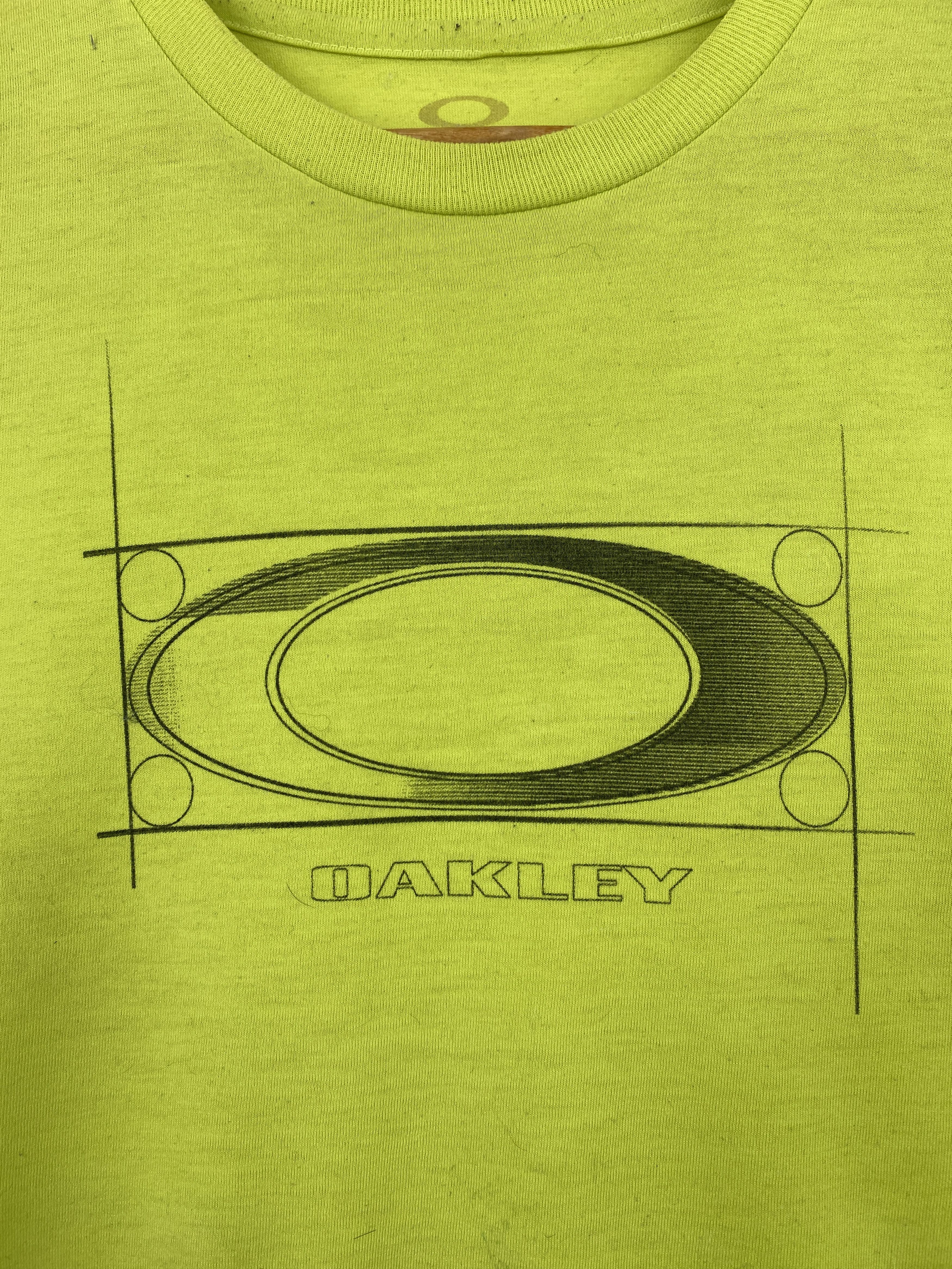 Oakley × Vintage Vintage Oakley Central Logo Short Sleeve Shirt TA0543 Size US XL / EU 56 / 4 - 9 Thumbnail