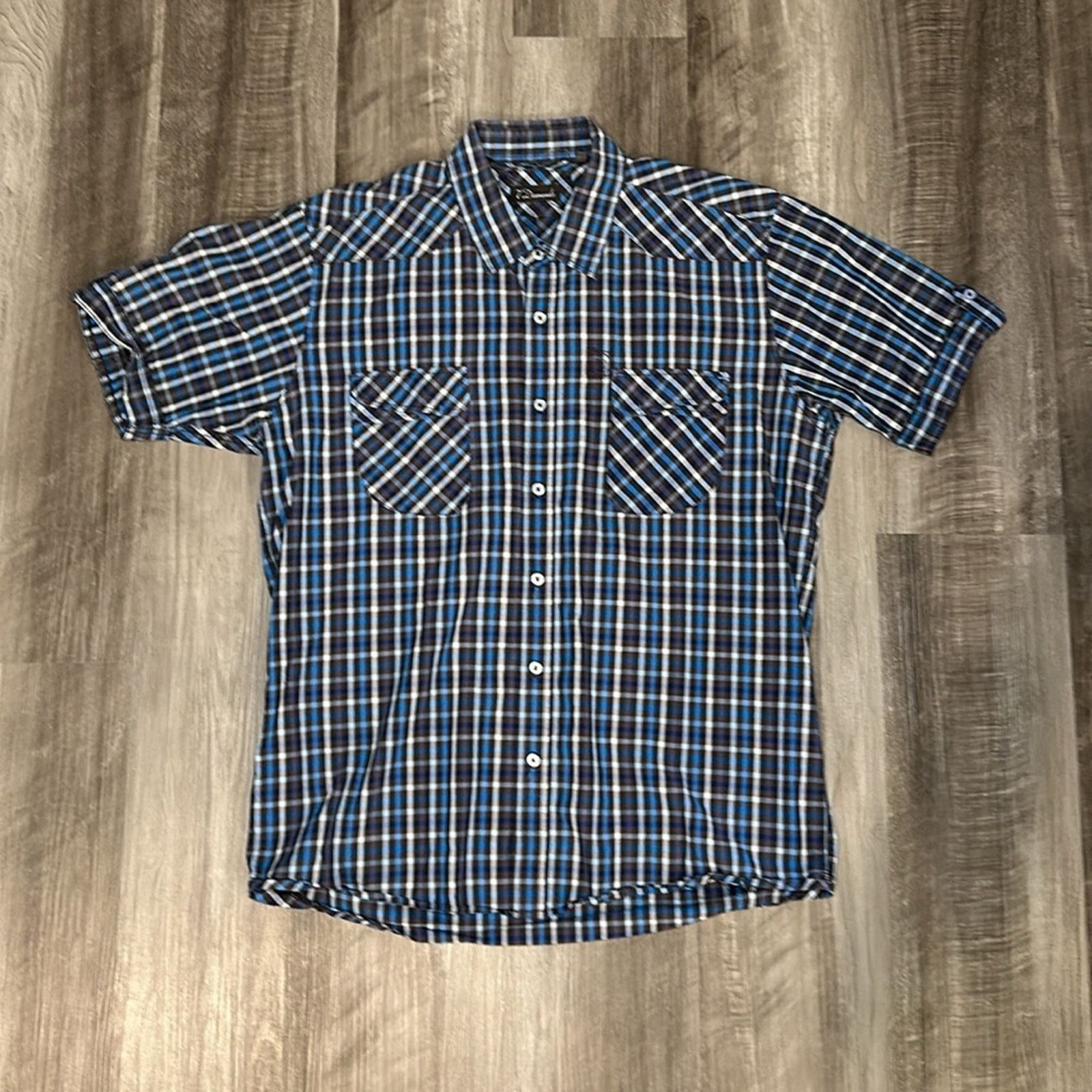7Diamonds 7 Diamonds Short Sleeve Button Down - 2XL Size US XXL / EU 58 / 5 - 2 Thumbnail