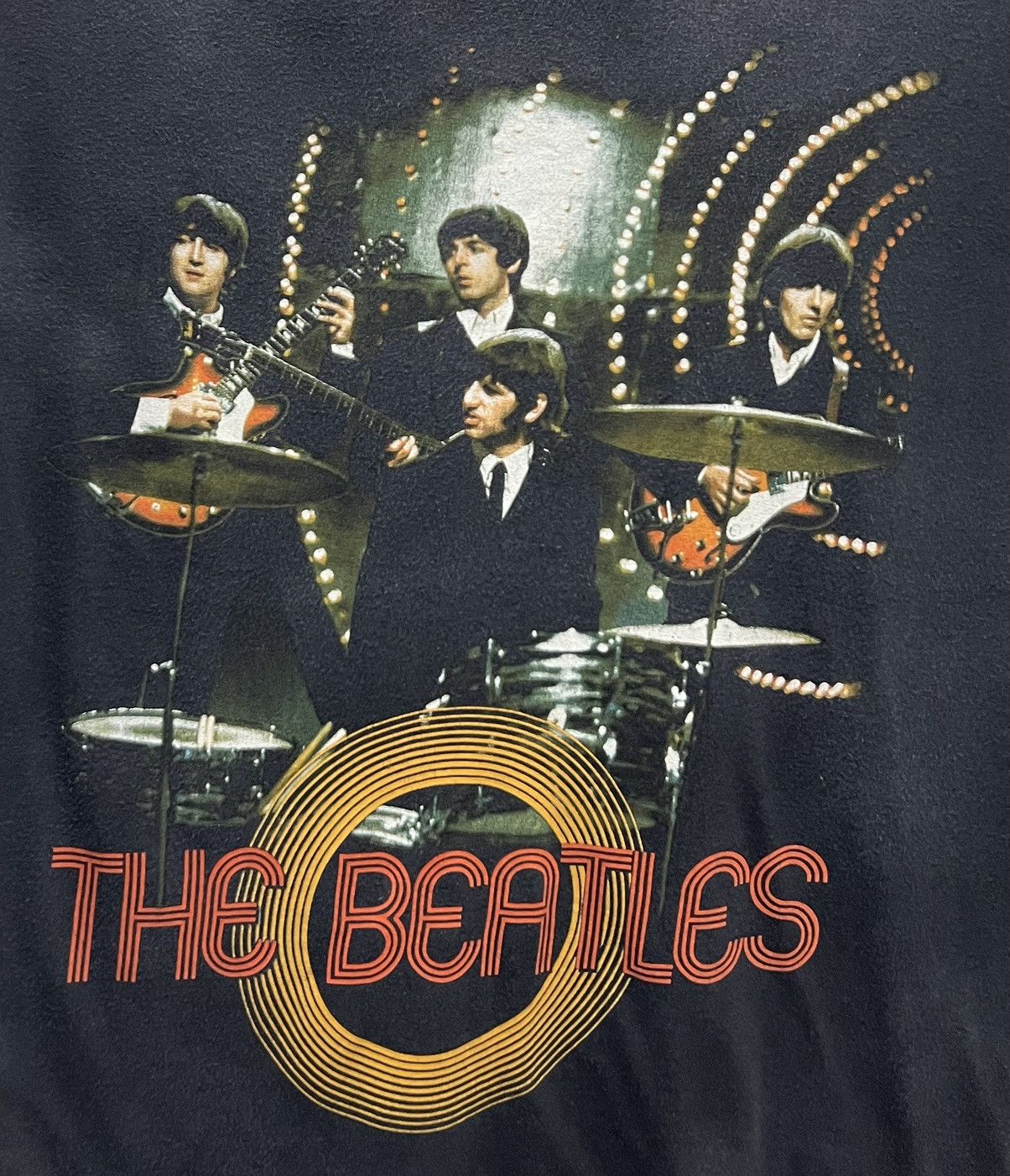 Band Tees × Vintage VINTAGE ROCK BAND THE BEATLES SHIRT Size US L / EU 52-54 / 3 - 3 Thumbnail