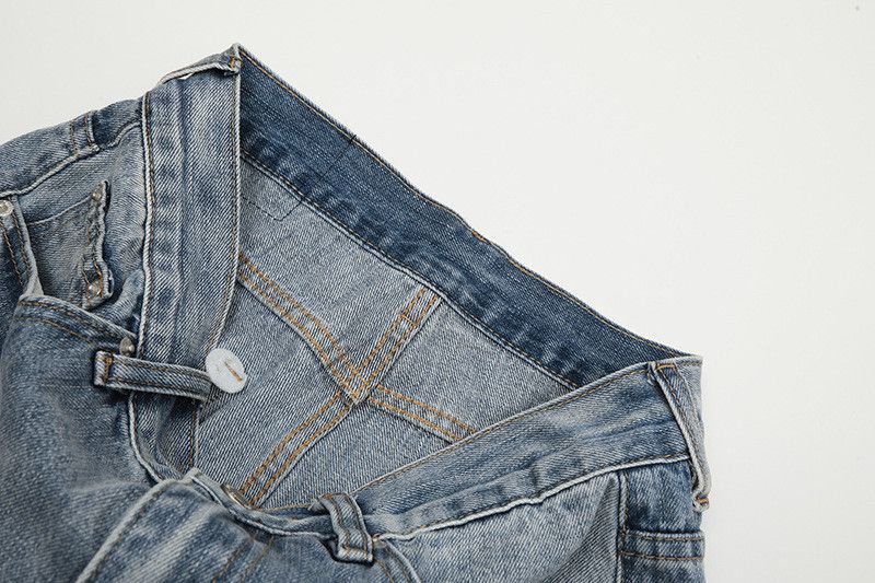 Vintage American washed high-street light blue cleanfit jeans Size US 32 / EU 48 - 4 Thumbnail
