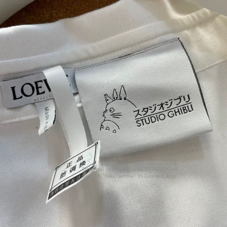 Loewe LOEWE White Shirt Spirited Away Limited Edition, No Face V Size US M / EU 48-50 / 2 - 4 Thumbnail