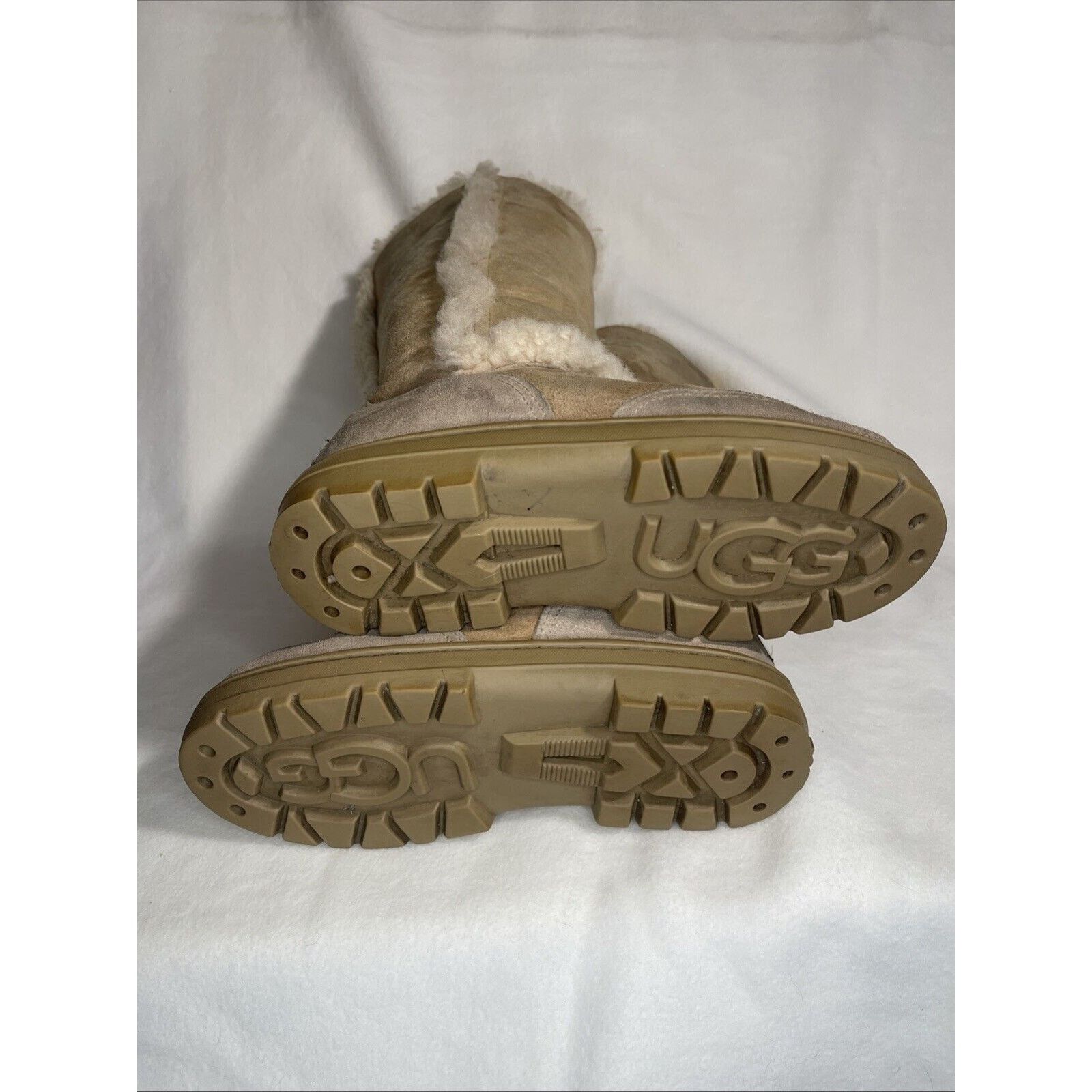 Ugg Ugg Sunburst II Tall 5235 Chestnut Suede Sherpa lining W- 6 Size US 6 / IT 36 - 4 Thumbnail