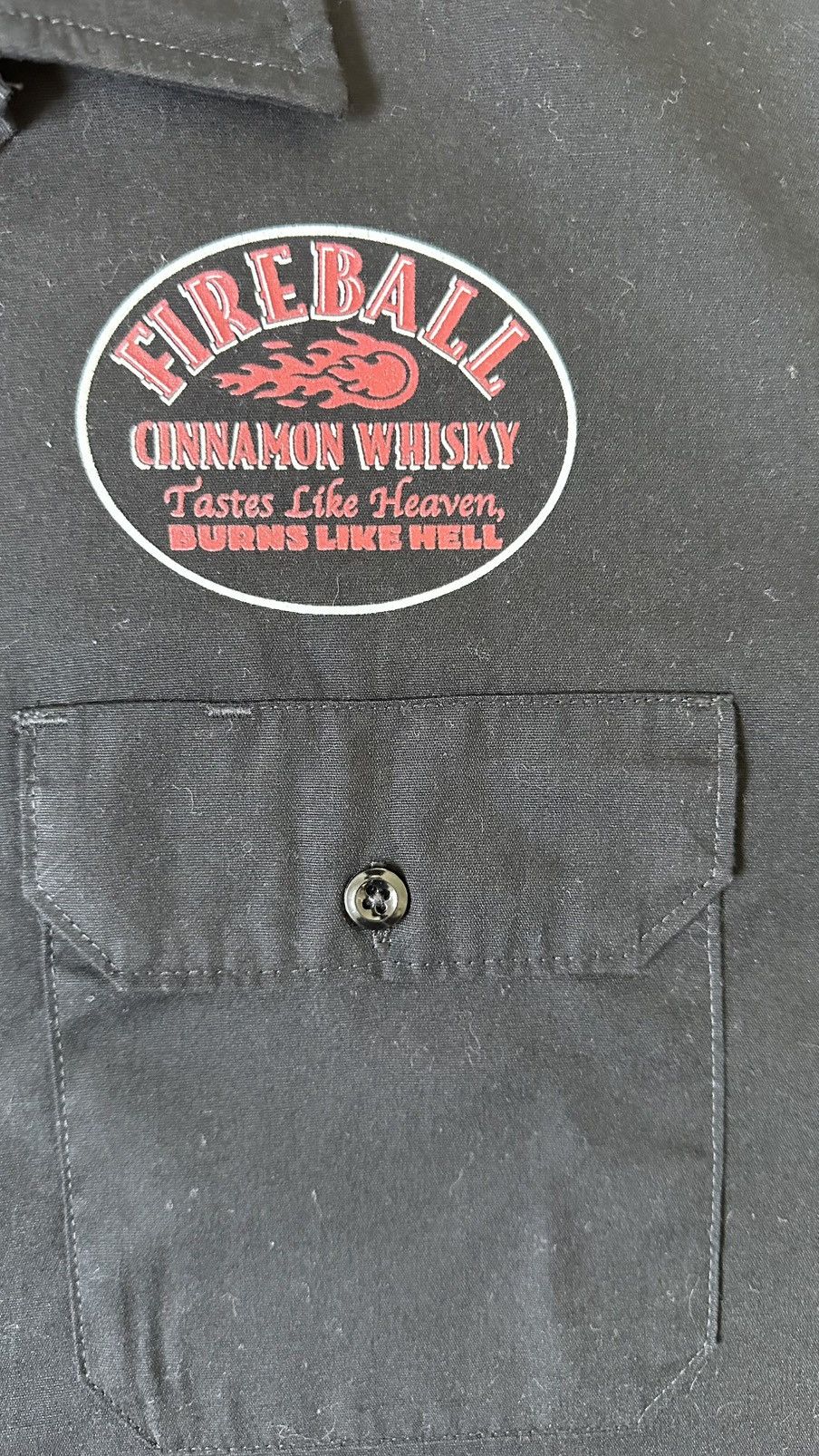 Dickies VINTAGE DICKIES FIREBALL CINNAMON WHISKY SHIRT Size US L / EU 52-54 / 3 - 6 Thumbnail