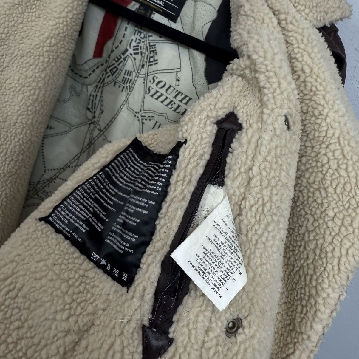 Barbour Vintage Barbour Waxed Quilted Trench Coat Jacket Size XS / US 0-2 / IT 36-38 - 10 Thumbnail