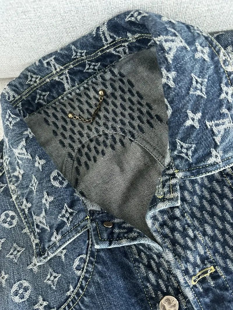 Louis Vuitton Louis Vuitton x Nigo Denim Jacket Size US L / EU 52-54 / 3 - 4 Thumbnail