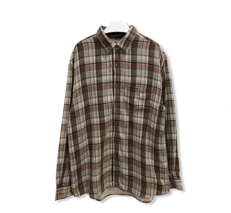 Vintage Vintage Bearsurfboard Plaid Tartan Flannel Shirt 👕 Size US L / EU 52-54 / 3 - 1 Thumbnail