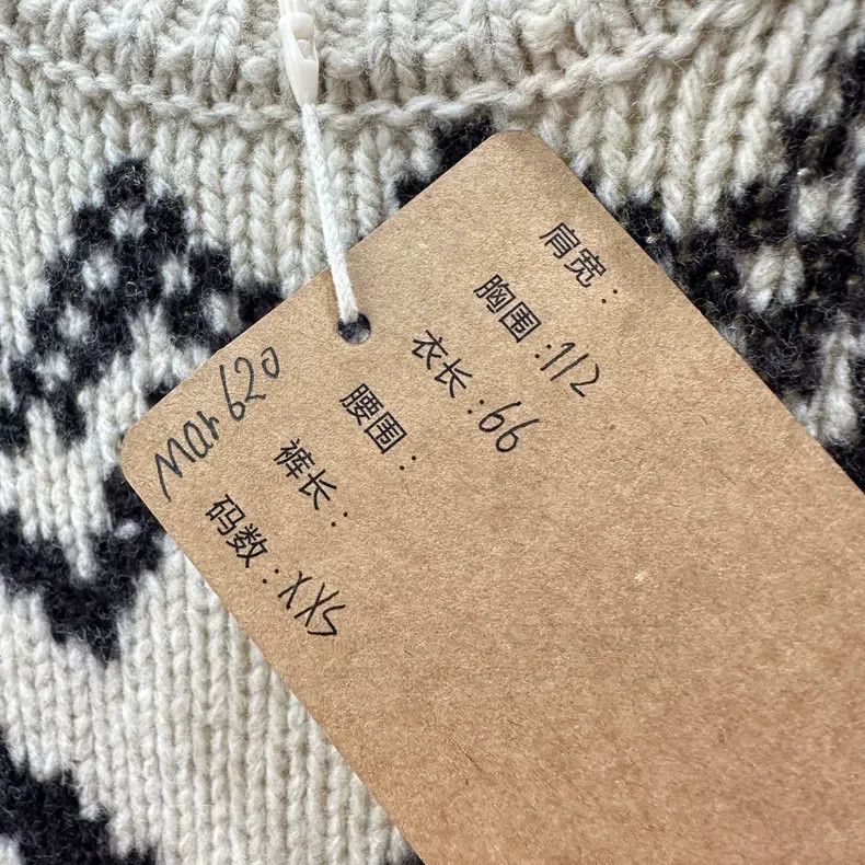 Acne Studios Acne Studios 25SS Fair Isle Bow Tie Knit Sweater - XXS Siz Size XXS / US 00 / IT 34 - 5 Thumbnail