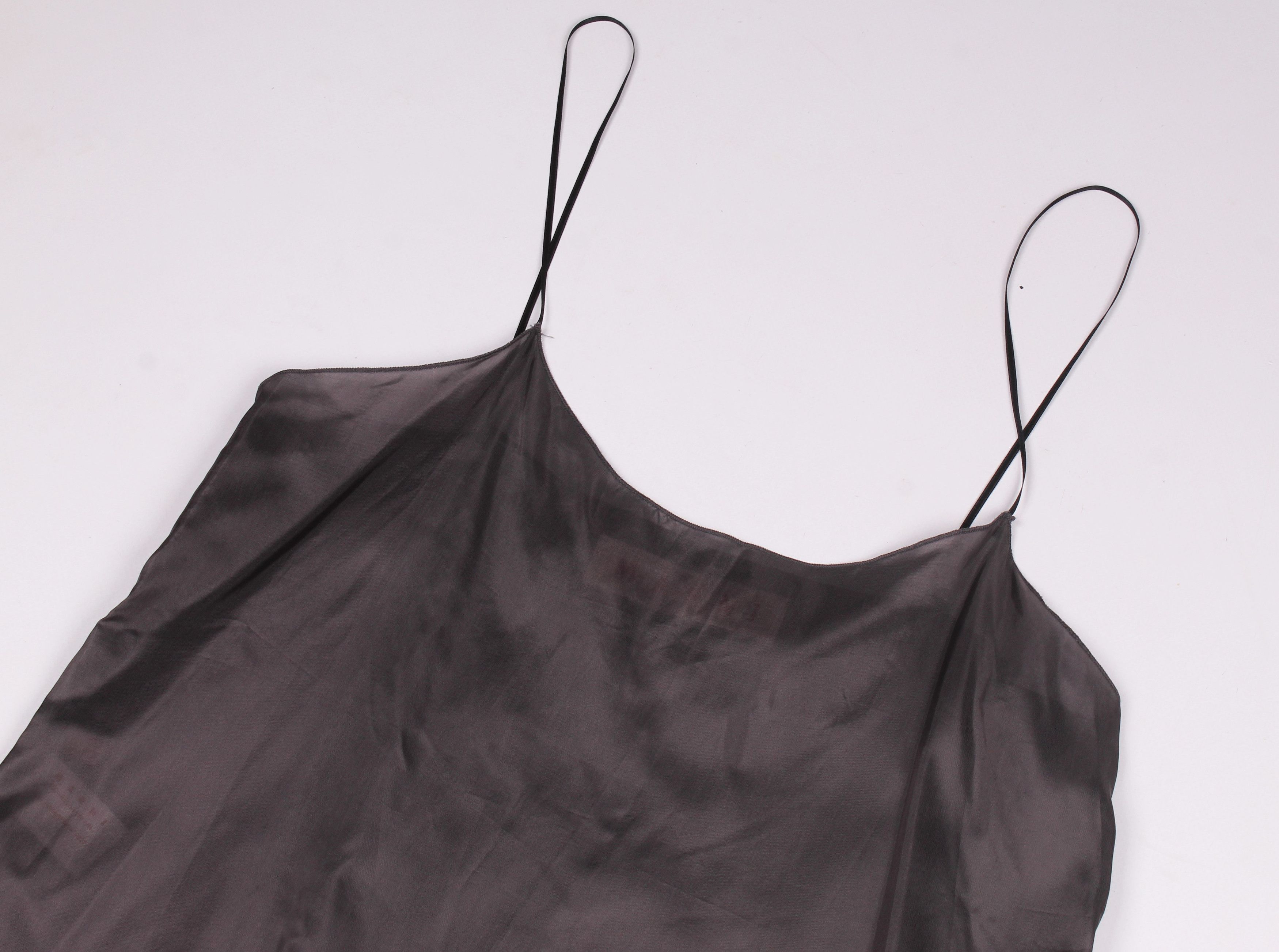 Marni Marni See Through Gray Cami Sleep Mini Dress Size XS / US 0-2 / IT 36-38 - 5 Thumbnail
