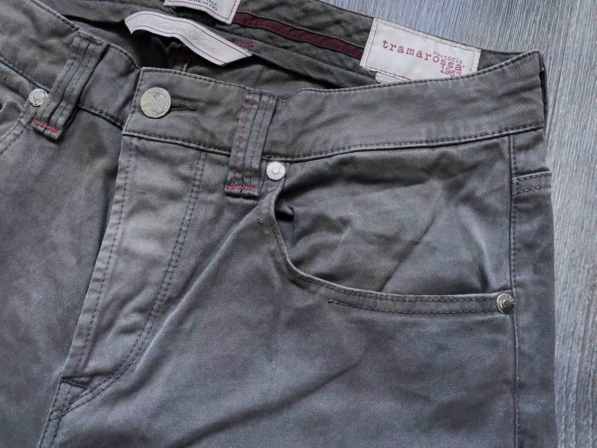 Other Sartoria Tramarossa Michelangelo Gray Casual Pants Trousers Size US 31 - 6 Thumbnail