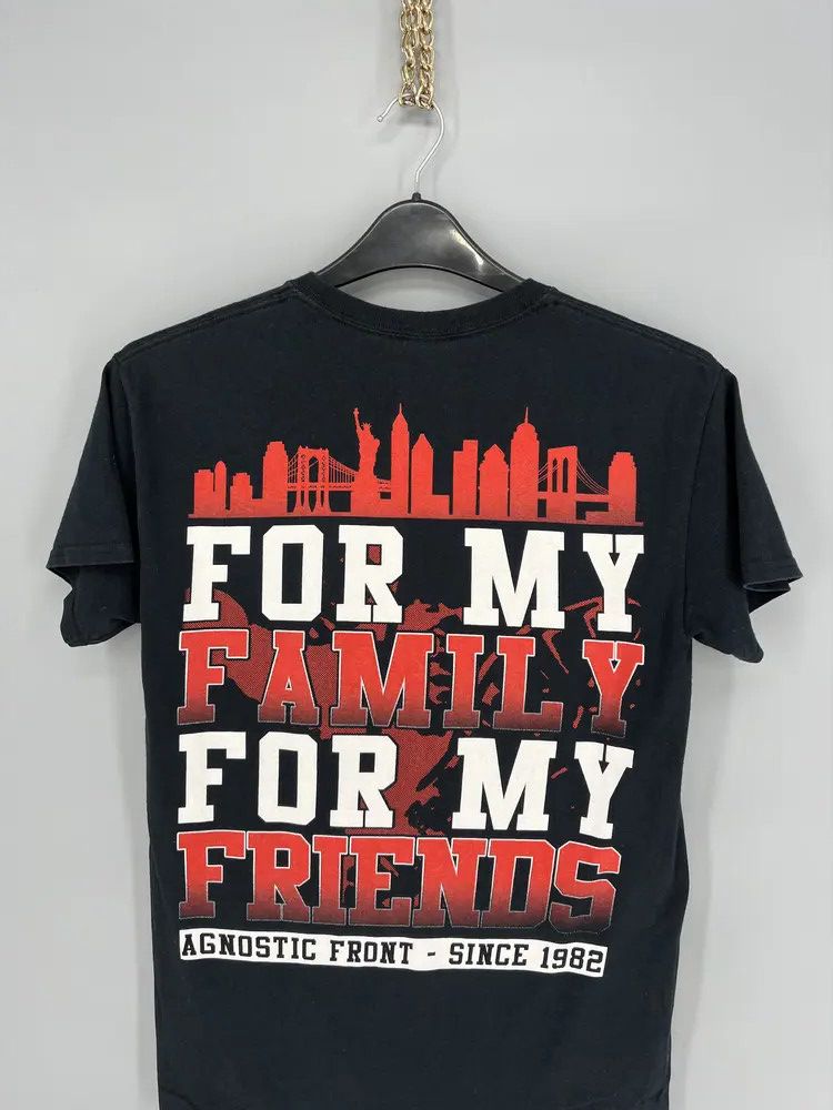 Band Tees × Vintage Agnostic Front NY Hardcore Vintage Y2K Rock Band Metal Tee Size US S / EU 44-46 / 1 - 9 Thumbnail
