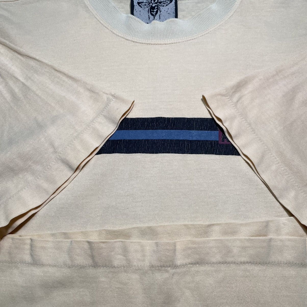 Vintage Vintage 90’s AIR BORN T Shirt Size US XL / EU 56 / 4 - 9 Thumbnail
