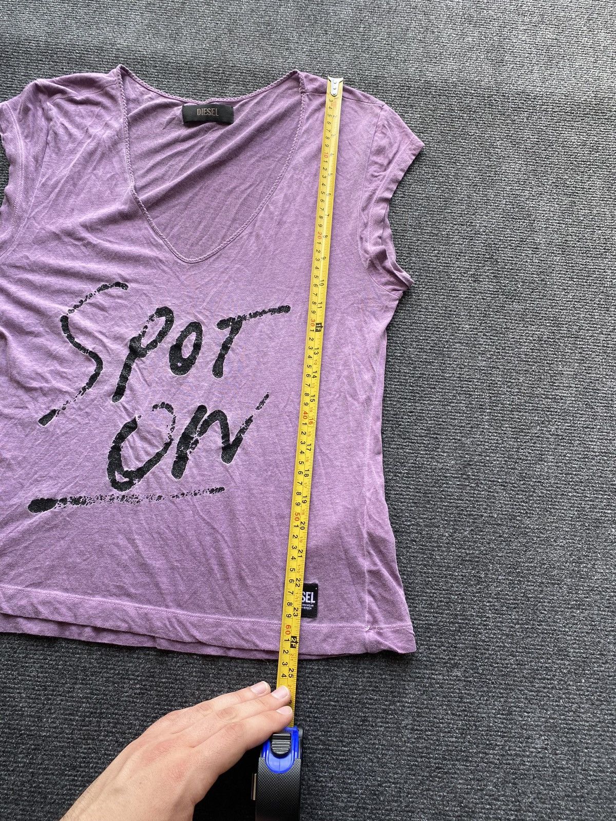 Diesel 🔥Opium Punk Gothic Diesel Womens Pink top rare alt goth m Size M / US 6-8 / IT 42-44 - 6 Thumbnail