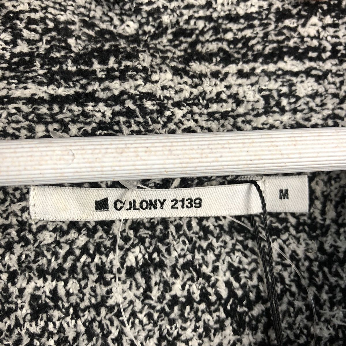 Japanese Brand Colony 2139 Grey Cardigan Knitwear #A1497 Size US M / EU 48-50 / 2 - 9 Thumbnail