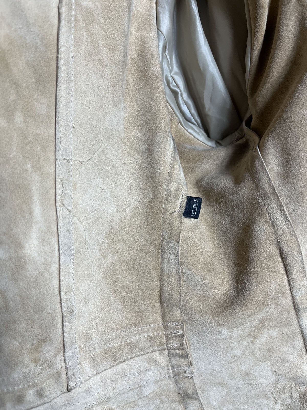 Dolce & Gabbana dolce gabbana jeans suede beige jacket women leather button Size M / US 6-8 / IT 42-44 - 13 Thumbnail