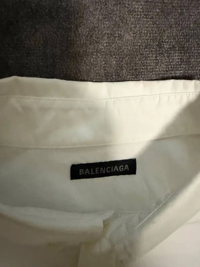Balenciaga Balenciaga Embroidered Logo Long Sleeve Shirt Size US XXS / EU 40 - 3 Thumbnail