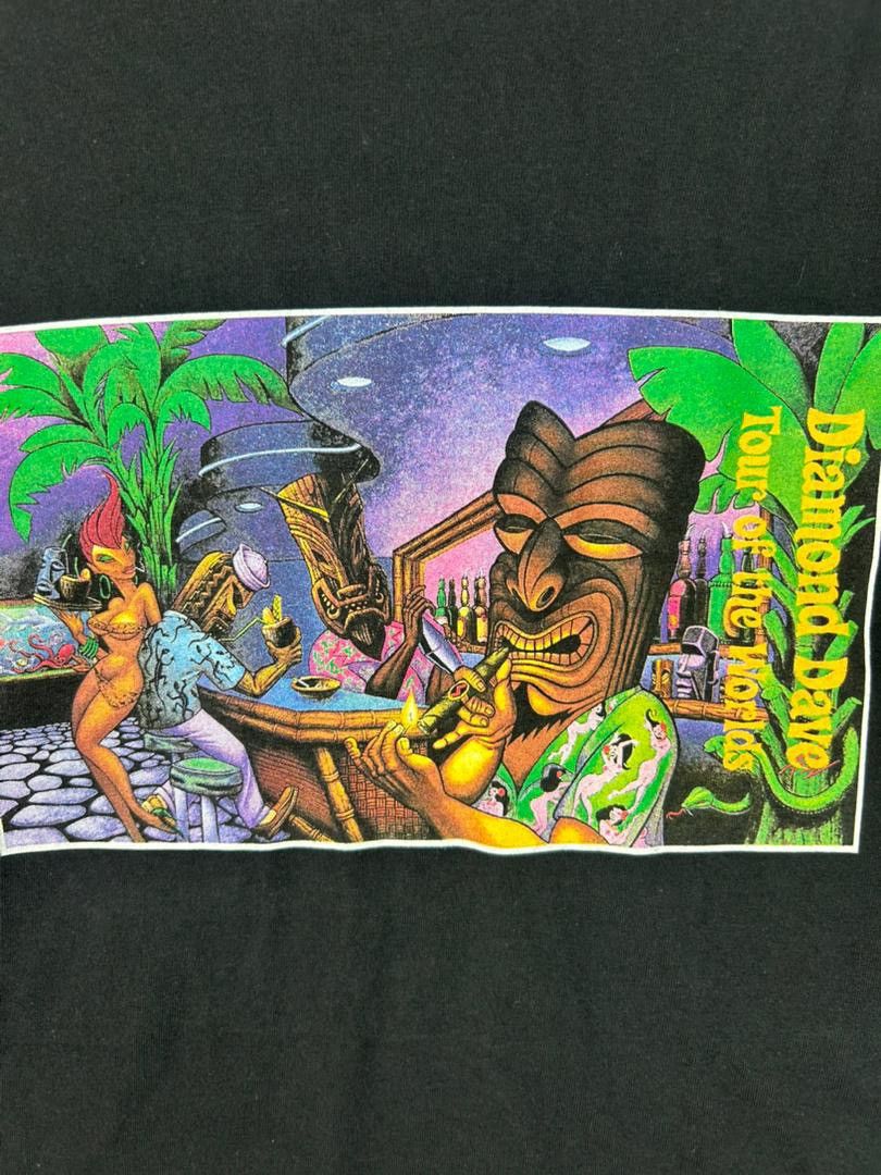 Band Tees Vintage David Lee Roth / Diamond Dave Tour of The World Tee Size US XL / EU 56 / 4 - 3 Thumbnail