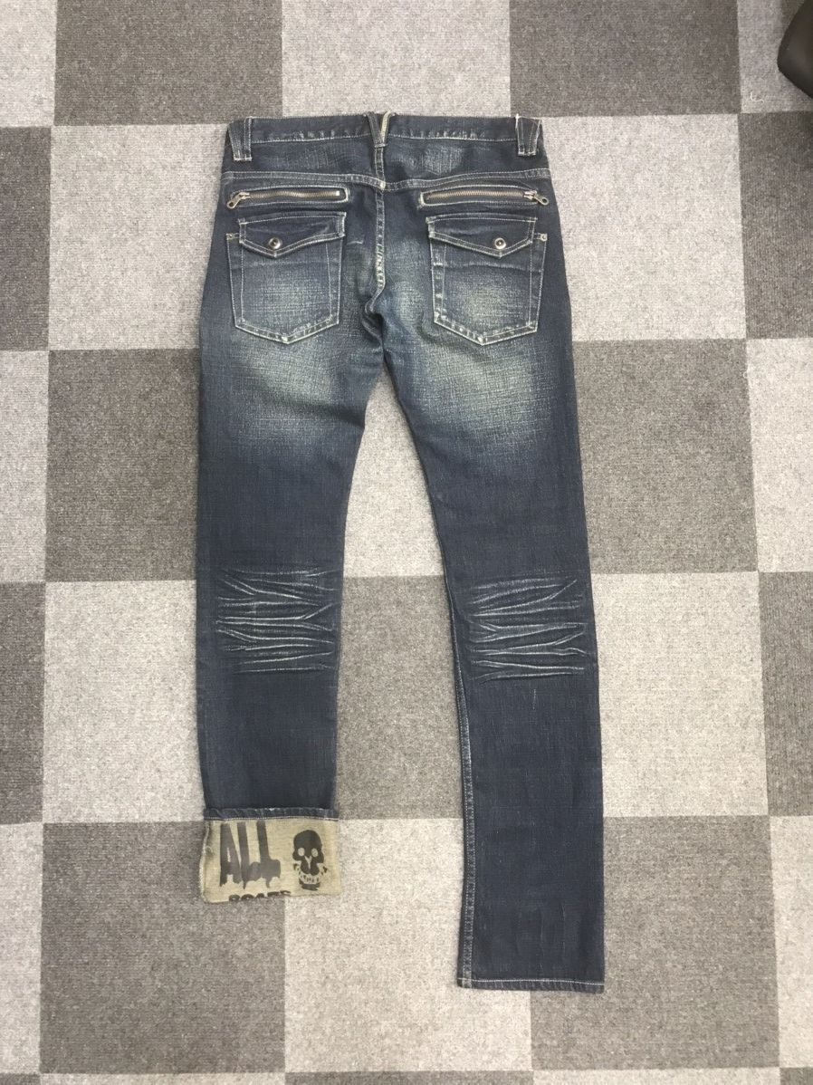 PPFM 💥Archival💥PPFM "ALL ROADS LEAD TO ROCK" Skinny Jeans F629 Size US 32 / EU 48 - 9 Thumbnail