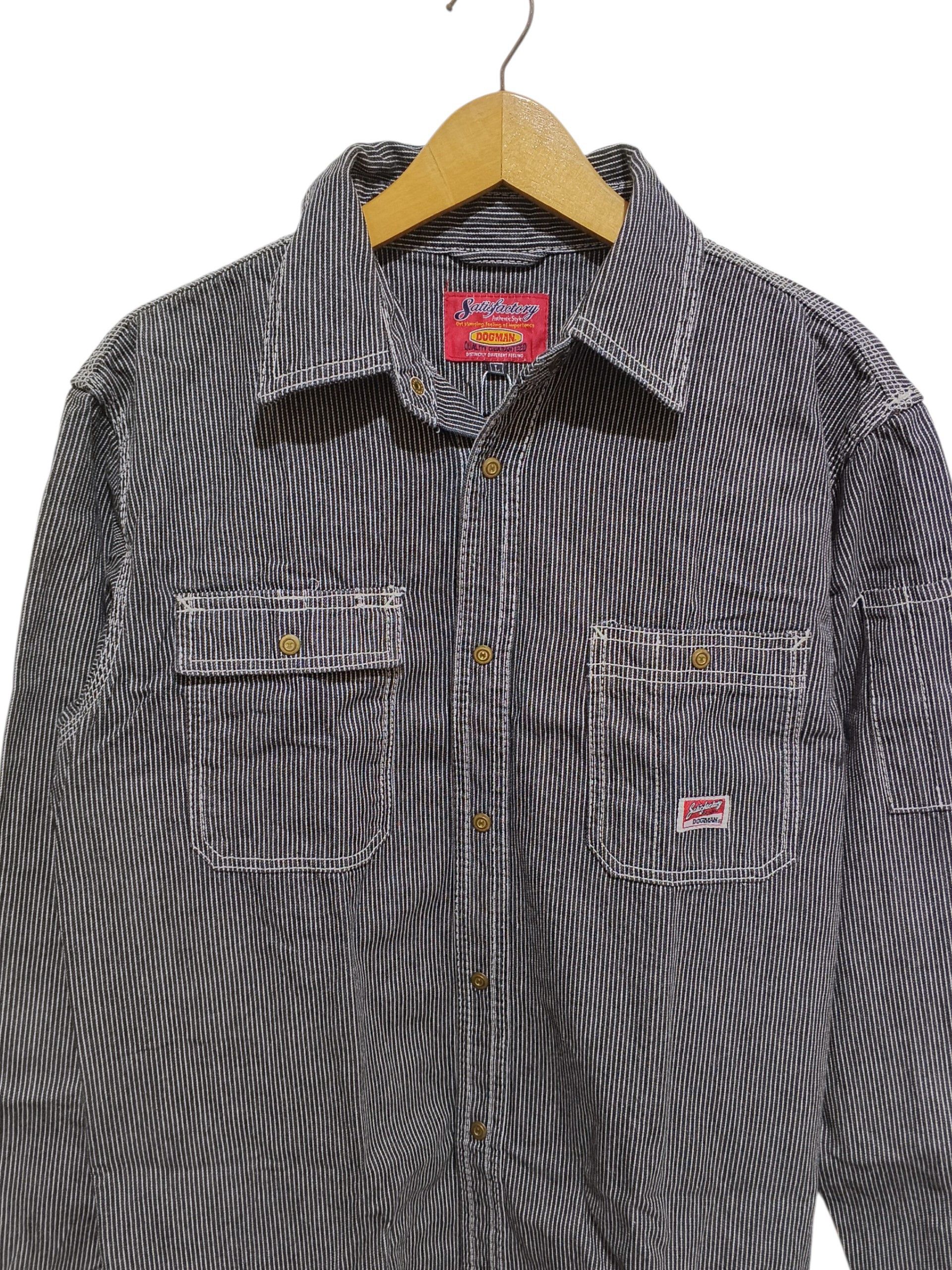 Other Satisfactory Dogman Hickory Work shirt Size US S / EU 44-46 / 1 - 2 Thumbnail