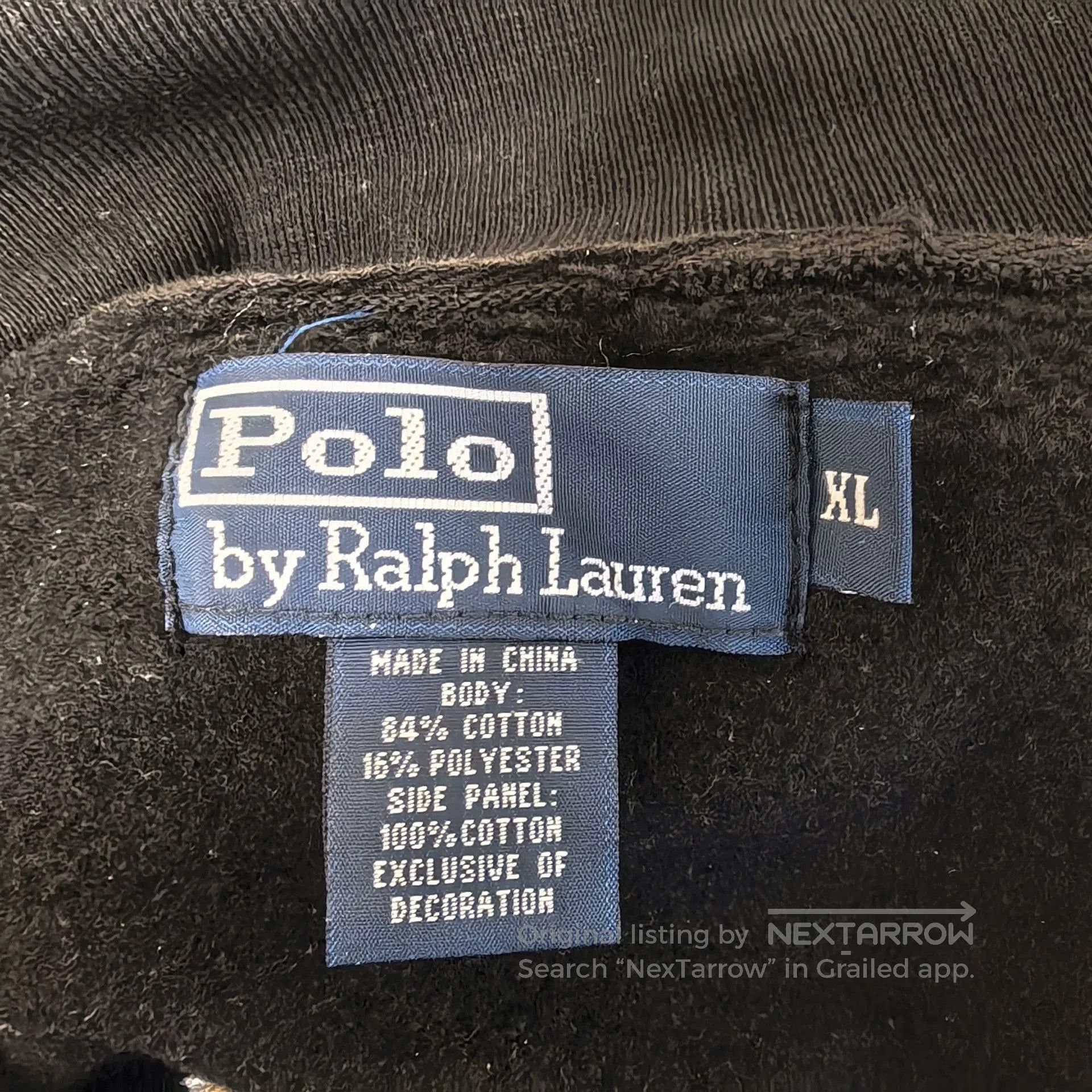 Polo Ralph Lauren 90s Ralph Lauren Polo Zip Sweatshirt. Size US XL / EU 56 / 4 - 5 Thumbnail