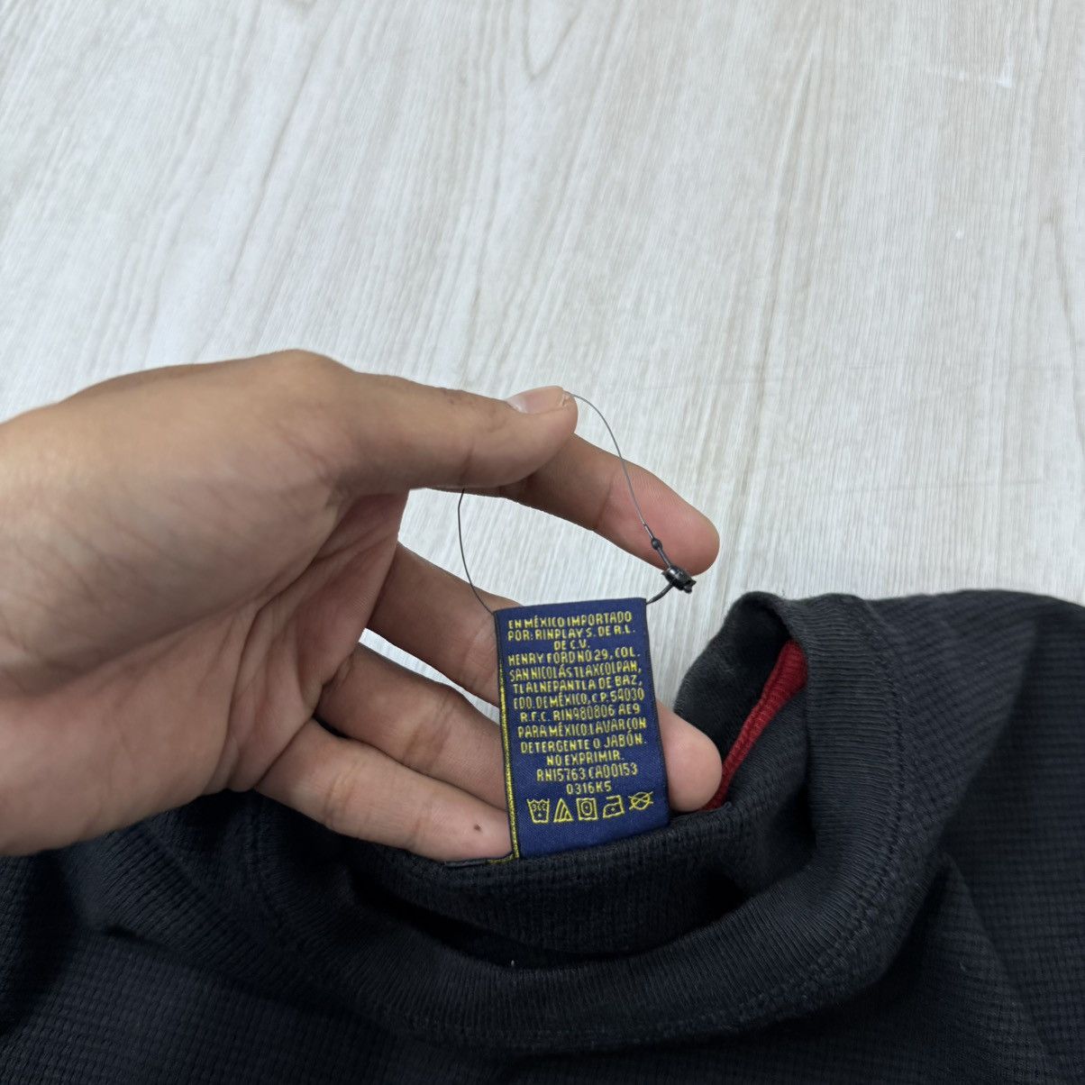 Polo Ralph Lauren POLO RALPH LAUREN waffle cotton longsleeve black Size US M / EU 48-50 / 2 - 6 Thumbnail