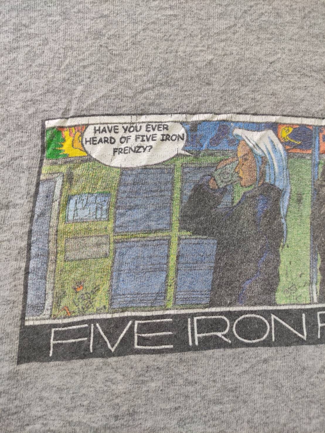 Band Tees Rare! Vtg 00's Five Iron Frenzy Comics Art T-Shirt Size US M / EU 48-50 / 2 - 3 Thumbnail