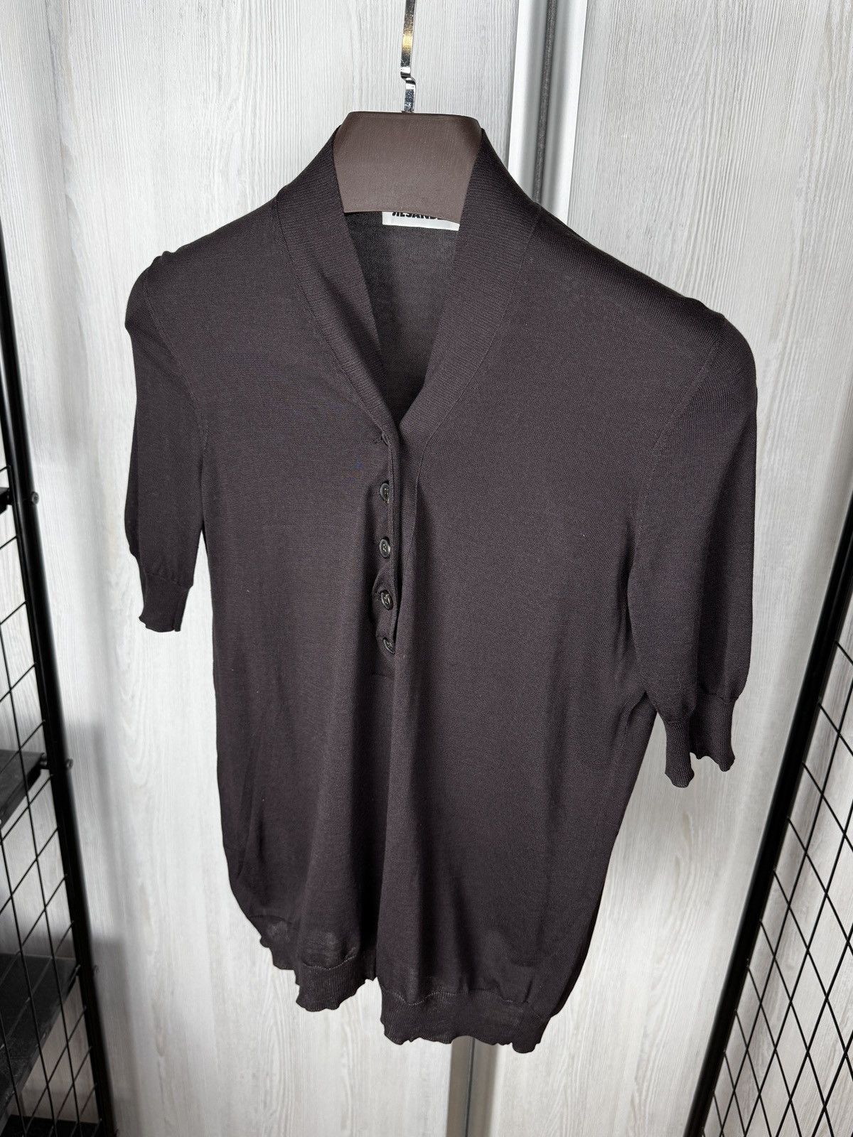 Jil Sander Jil Sander rare 2 pieces set brown wool sweater cardigan Size M / US 6-8 / IT 42-44 - 18 Thumbnail