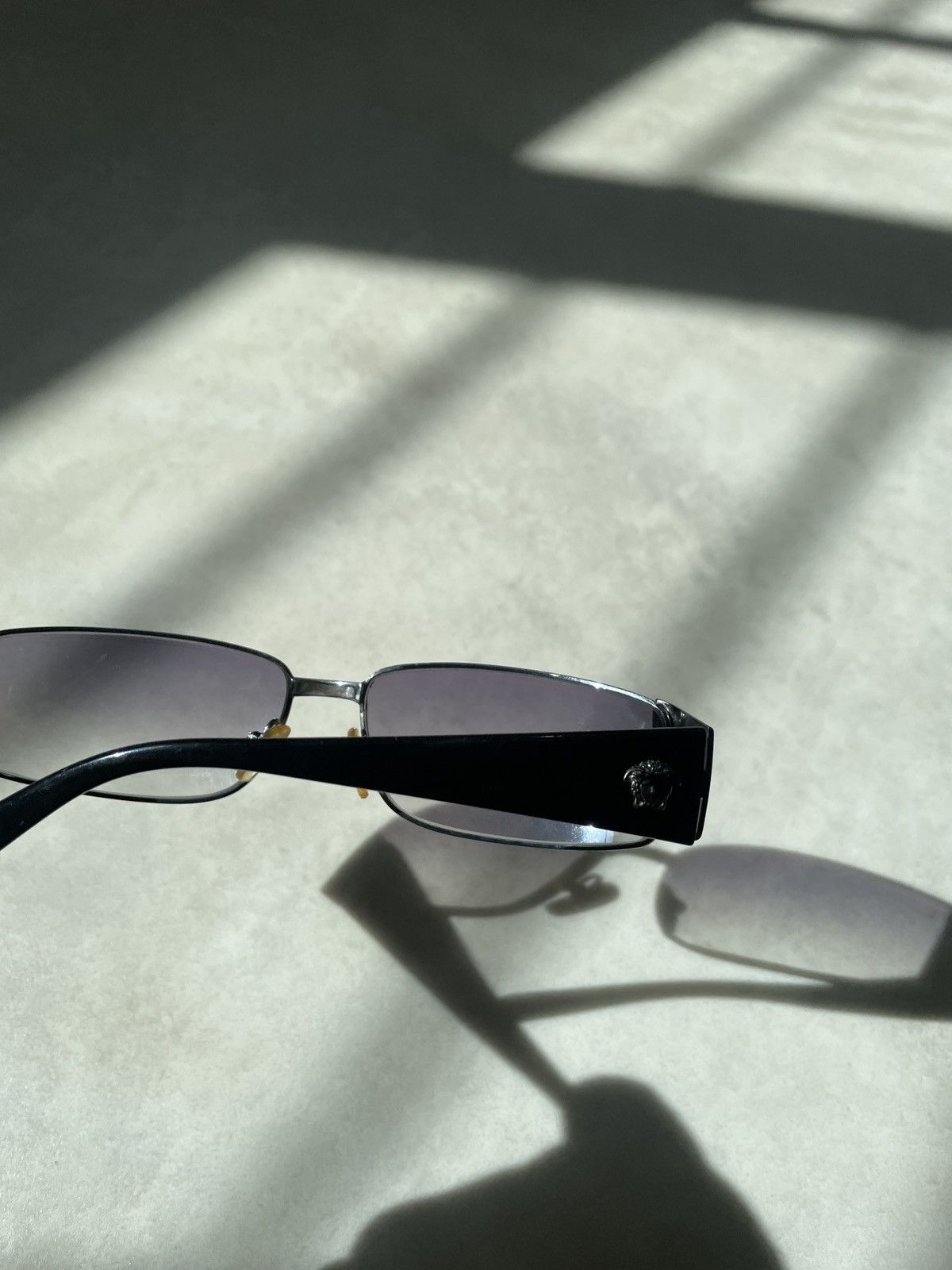 Versace Versace VE 2021 1001/ 11 Sunglasses Size ONE SIZE - 4 Thumbnail