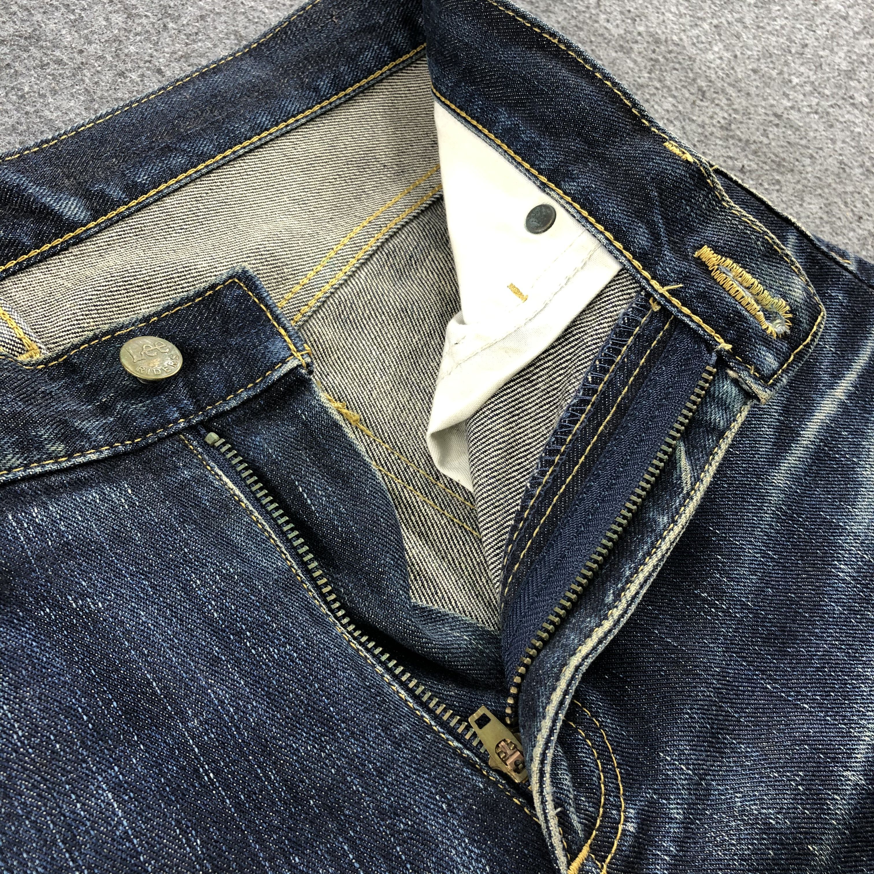 Lee Vintage Blue Wash Lee Jeans-J1850 Size US 31 - 12 Thumbnail
