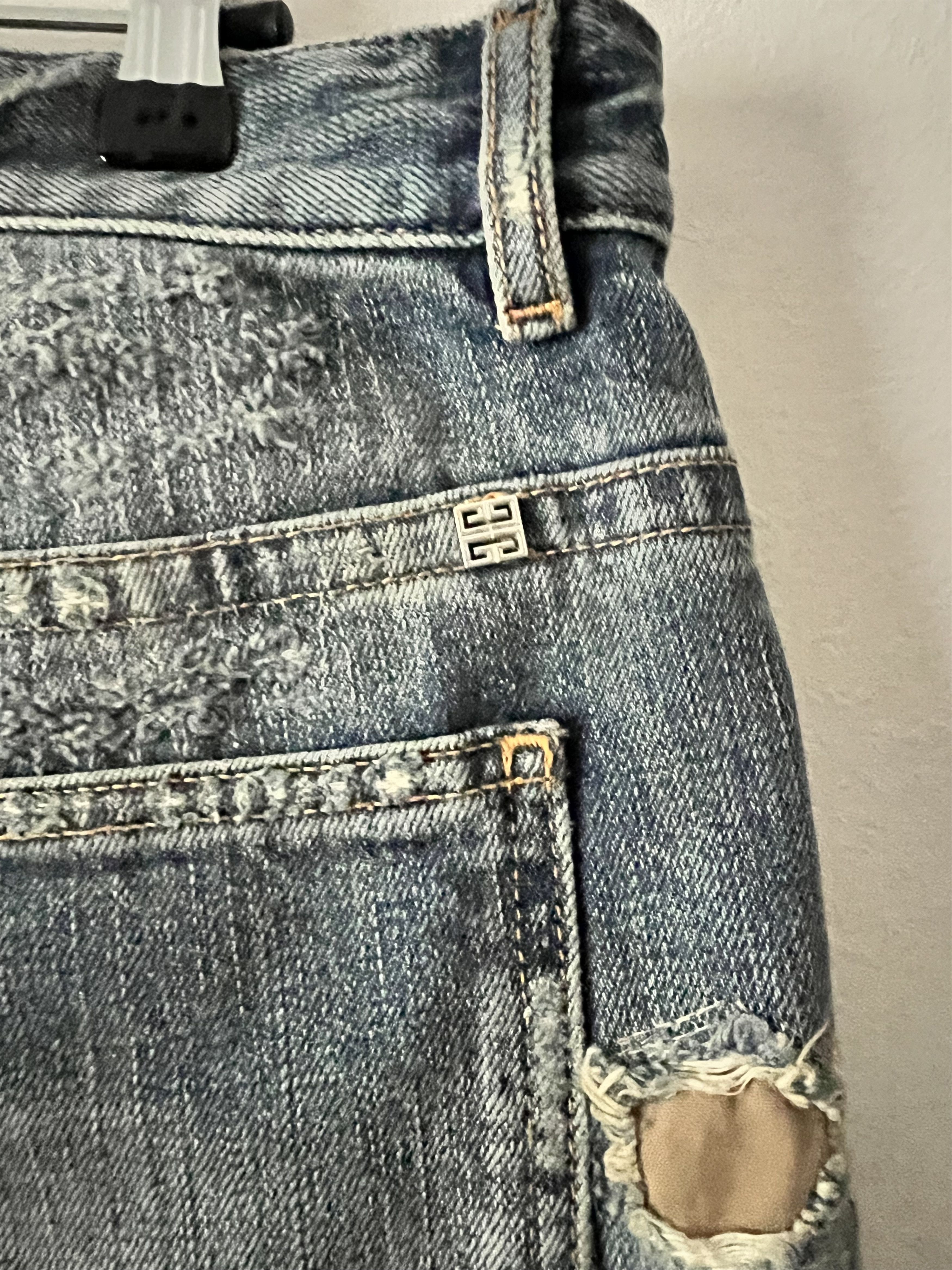 Givenchy BNWT Matthew Williams Jeans Distressed Moleskin Size US 32 / EU 48 - 7 Thumbnail