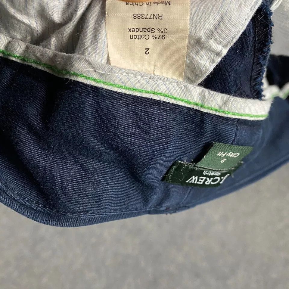 J.Crew J Crew Pants Women's Size 2 City Fit Trousers Hook & Eye Size 26" / US 2 / IT 38 - 9 Thumbnail