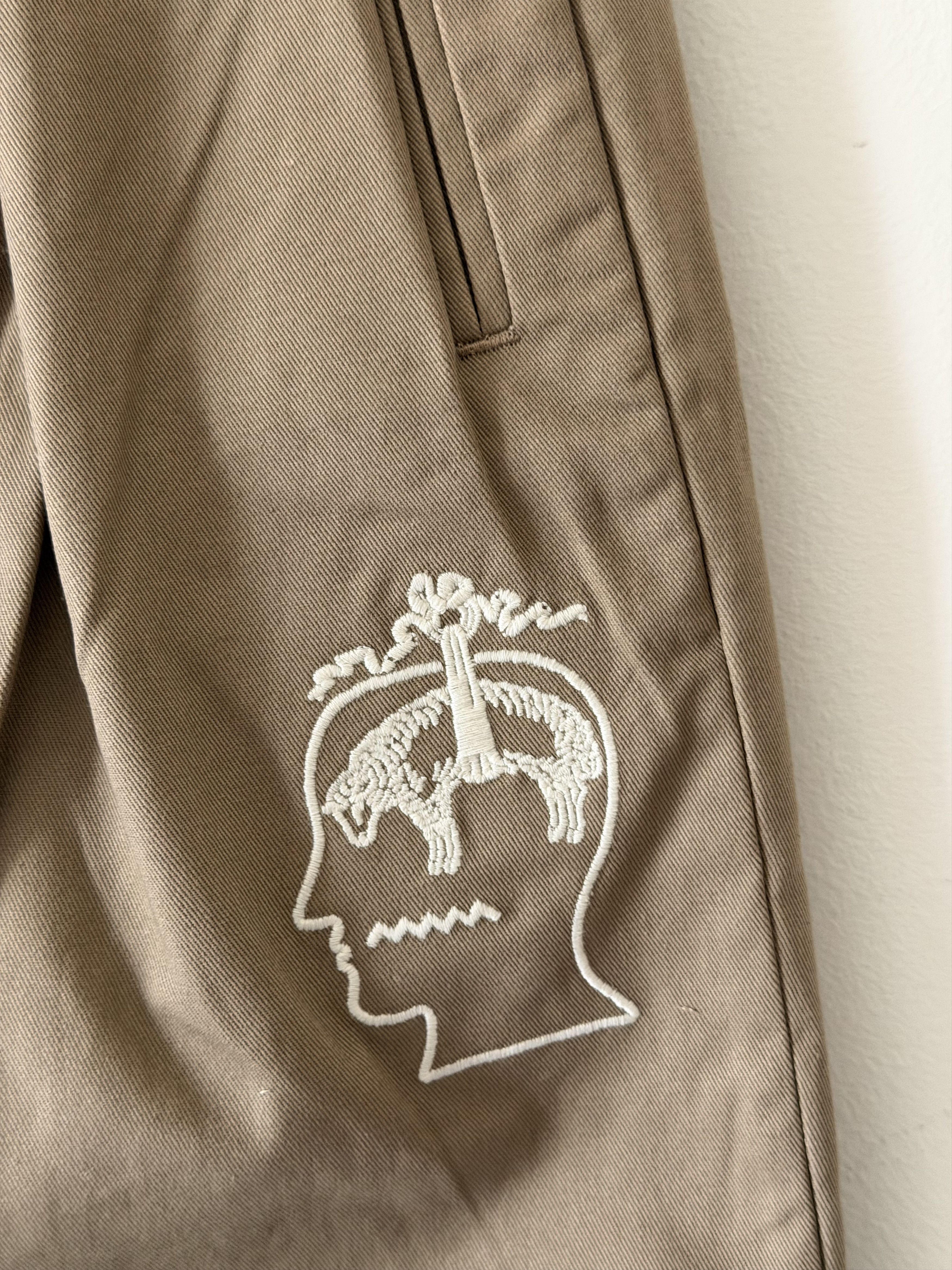 Brain Dead Brain Dead Brooks Brothers California Pleated Trousers Khaki Size US 34 / EU 50 - 4 Thumbnail