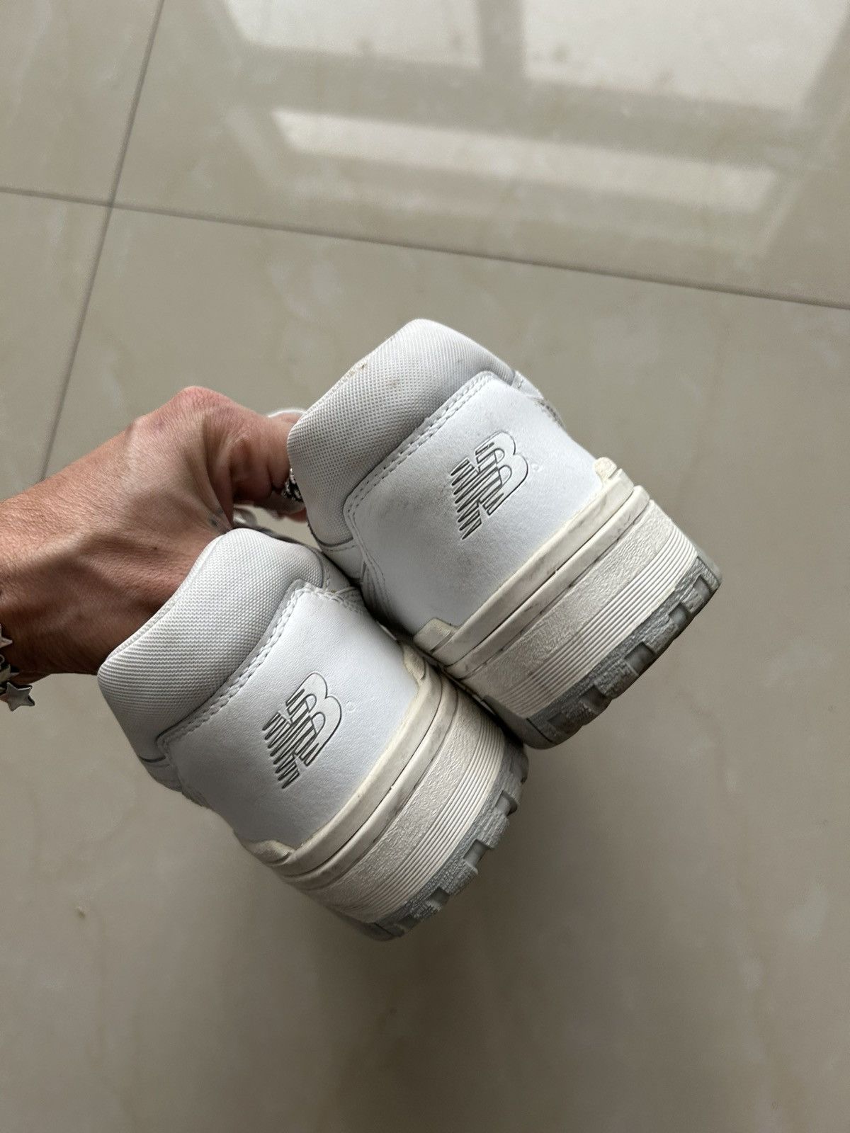 New Balance New balance 550 low white/gray Size US 8.5 / EU 41-42 - 4 Thumbnail