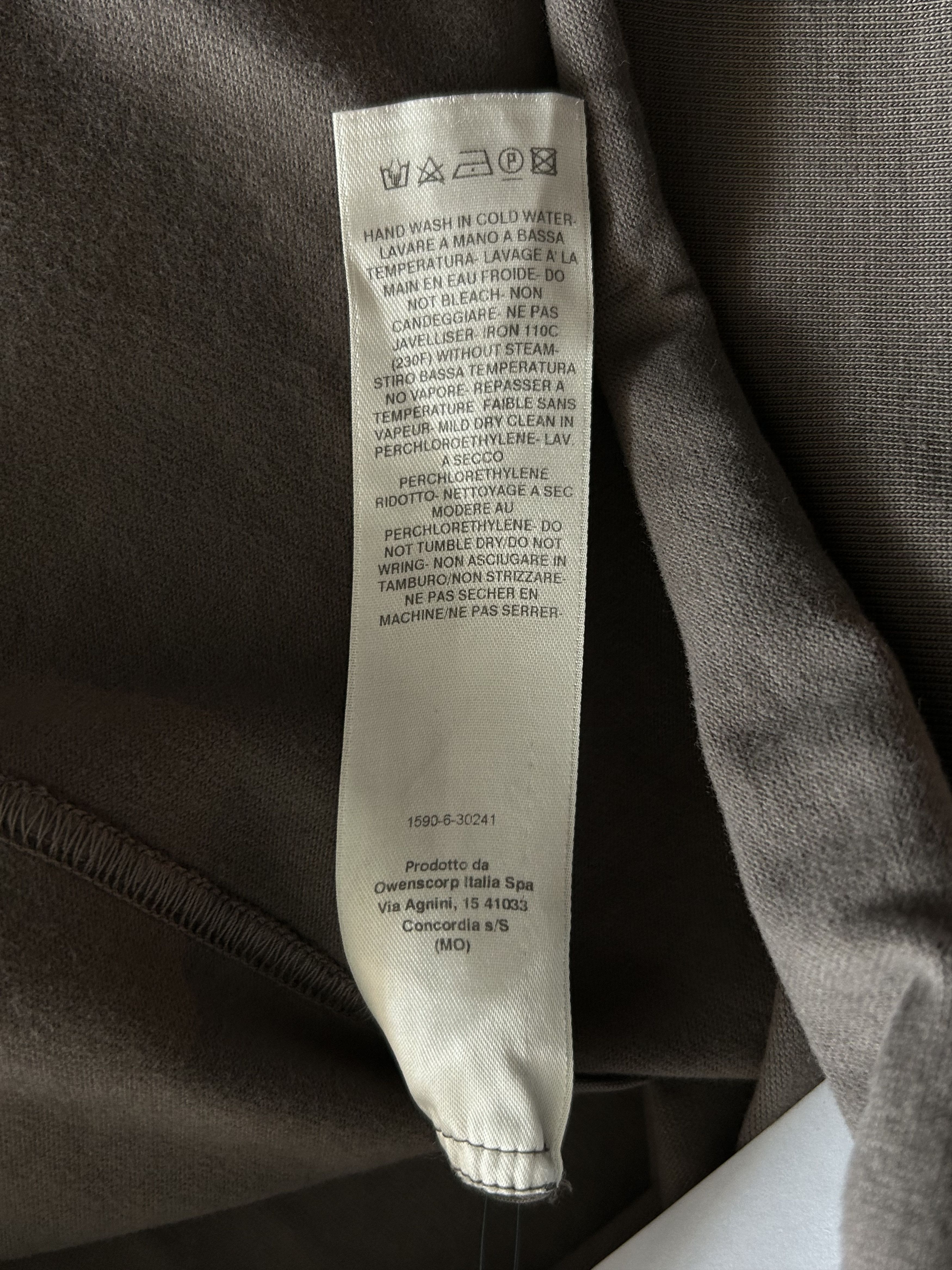 Rick Owens Rick Owens Brown Jumbo T-Shirt Size US M / EU 48-50 / 2 - 4 Thumbnail