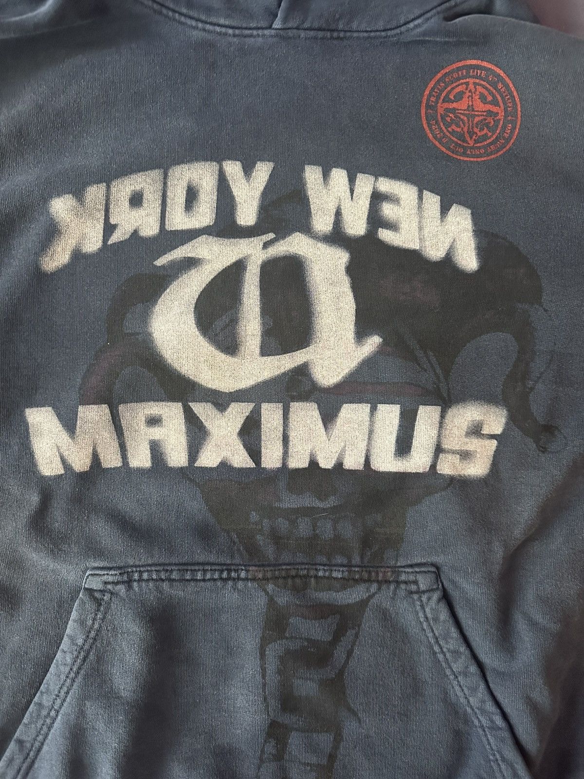 Travis Scott TRAVIS SCOTT SUPER LIMITED NYC METLIFE HOODIE Size US L / EU 52-54 / 3 - 3 Thumbnail