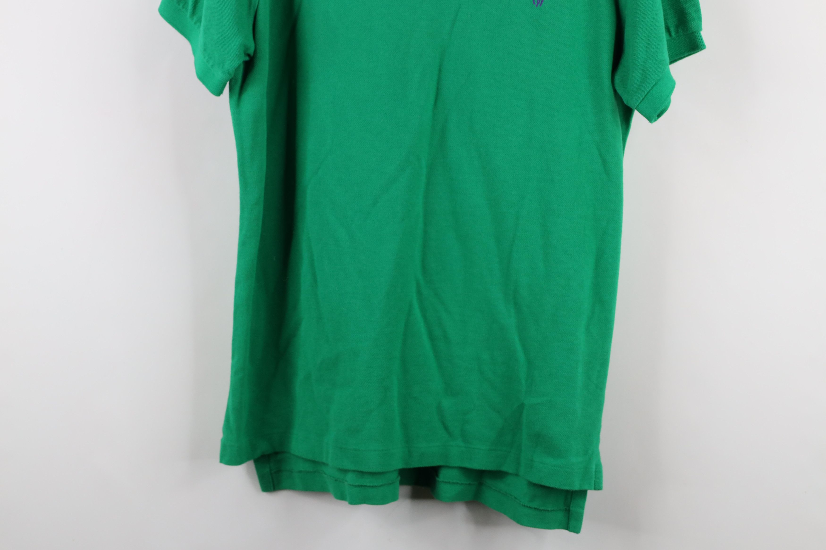 Ralph Lauren × Vintage Vintage 90s Ralph Lauren Fit Collared Polo Shirt Kelly Green Size US M / EU 48-50 / 2 - 3 Thumbnail