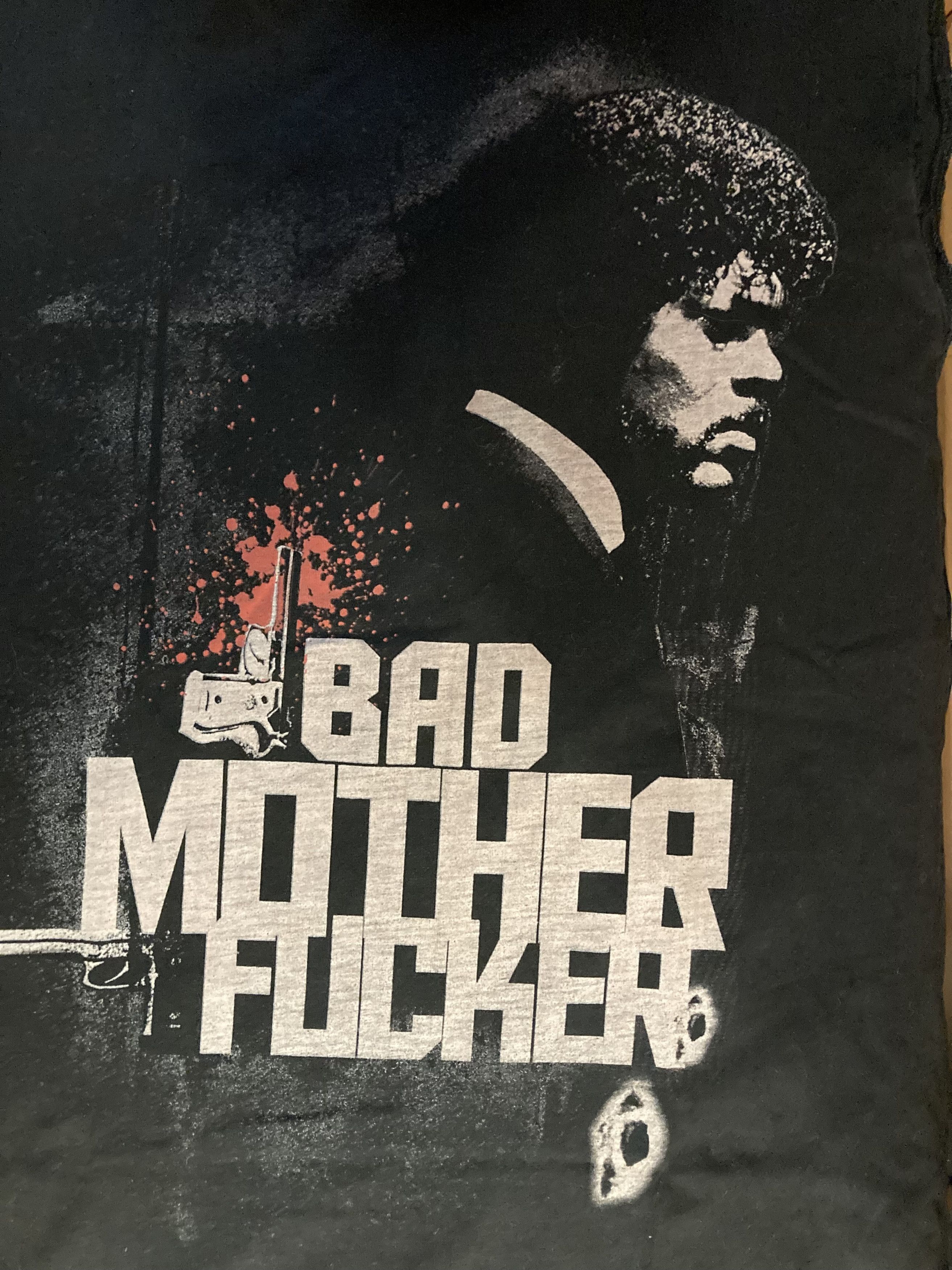 Vintage Vintage PULP FICTION Movie Street Bad MF T-Shirt Size US M / EU 48-50 / 2 - 5 Thumbnail