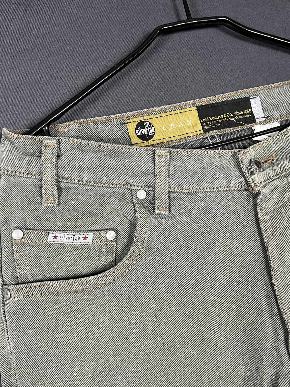Levi's Vintage Levi’s silver tab made in USA men’s jeans Size US 34 / EU 50 - 4 Thumbnail