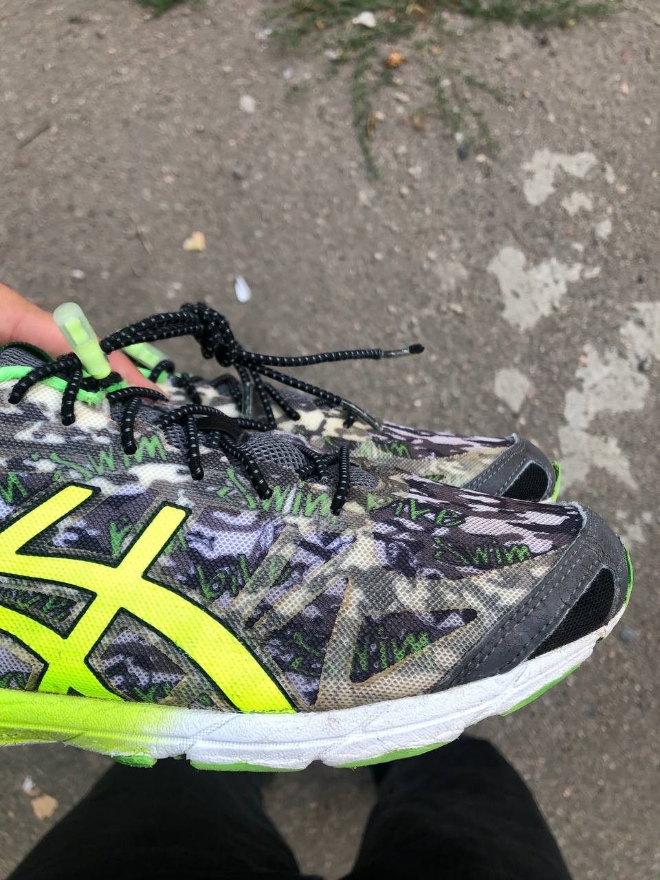 Asics Vintage Asics Gel-Hyper Tri Running Designer Sneakers Y2K Size US 8.5 / EU 41-42 - 2 Thumbnail