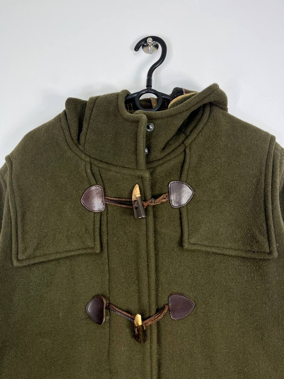 Barbour Barbour Ladies Wool Duffle Coat Green Toggle Jacket Uk 12 Size US M / EU 48-50 / 2 - 2 Thumbnail