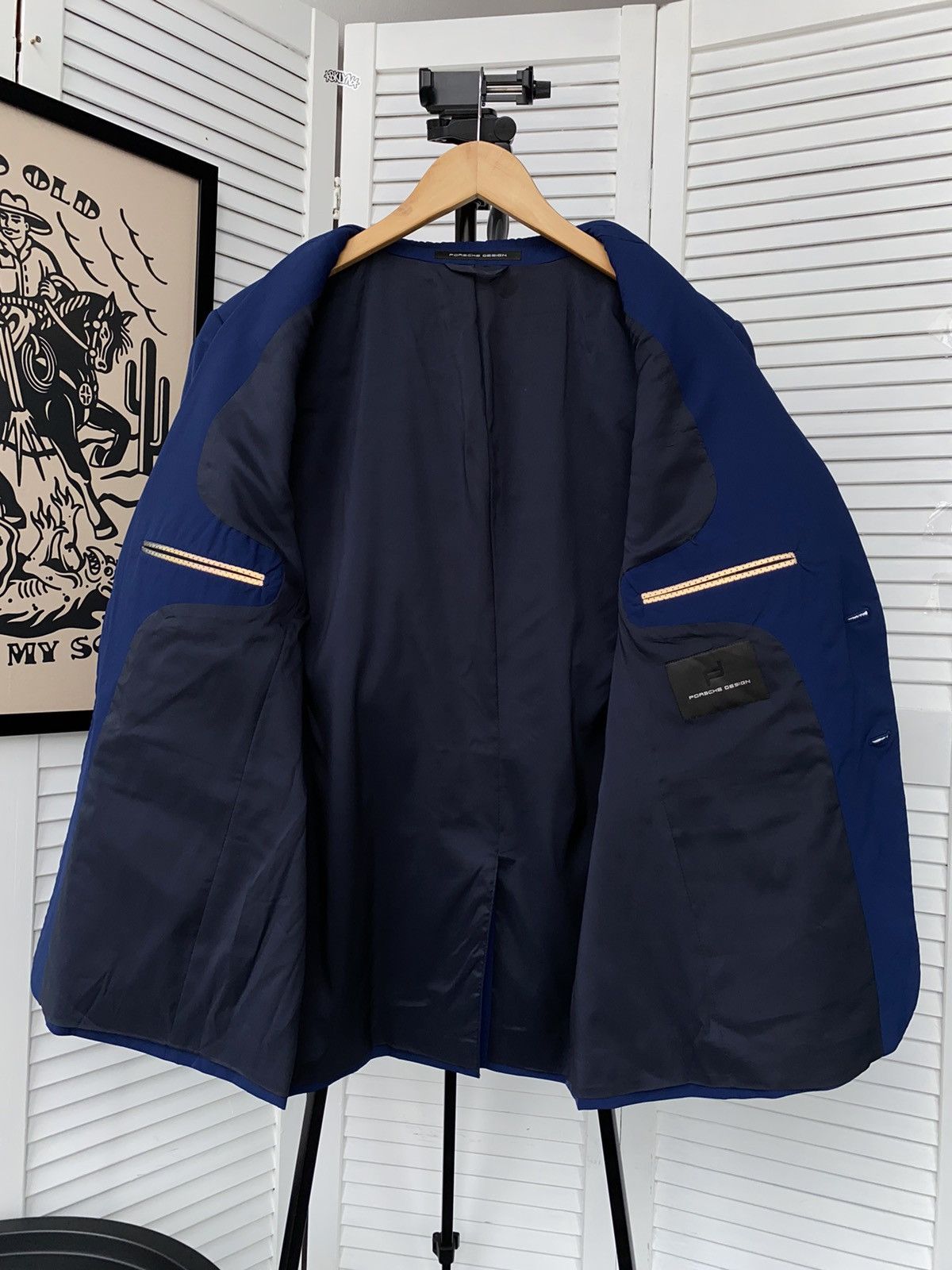 Designer × Porsche Design Porsche Design M2 Tec Driving Blazer Button Up Nylon Size US M / EU 48-50 / 2 - 3 Thumbnail