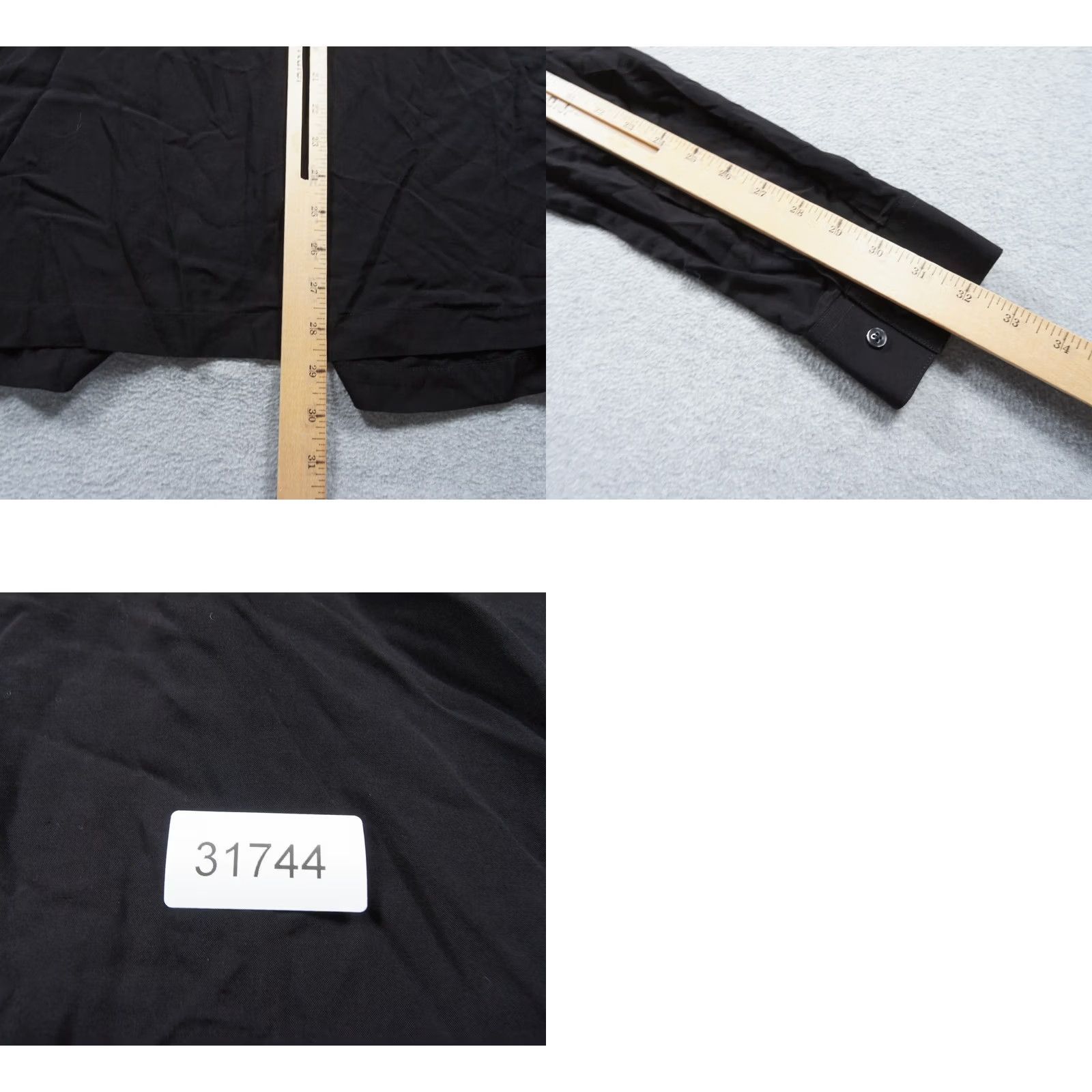 YoungLA VINTAGE? No → YoungLA Shirt Mens Medium Black Button Down Long Sleeve Collared Adult Size US M / EU 48-50 / 2 - 8 Thumbnail