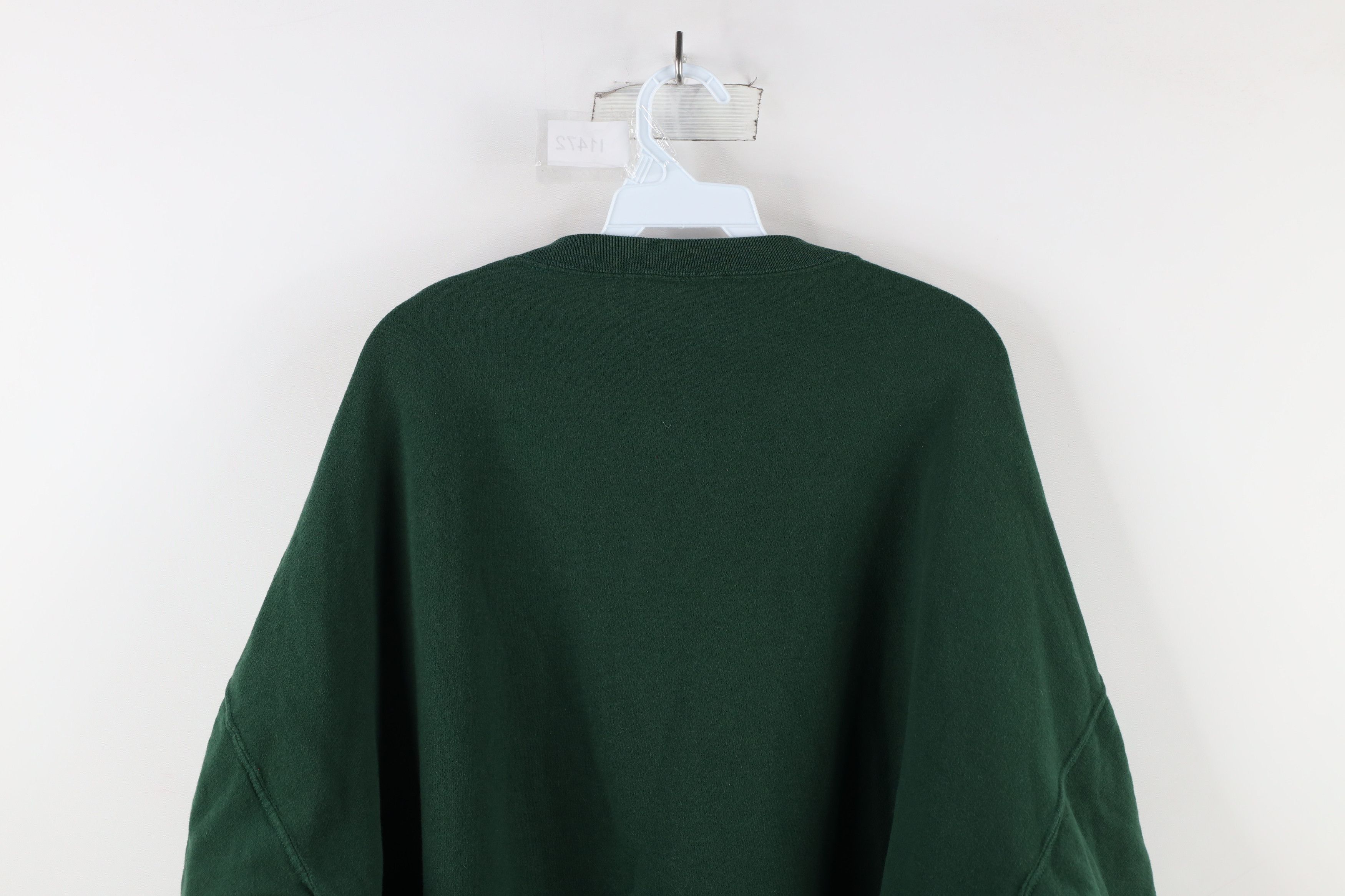 Vintage Vintage 90s Streetwear Out Deer Hunting Sweatshirt Green Size US XXL / EU 58 / 5 - 8 Thumbnail