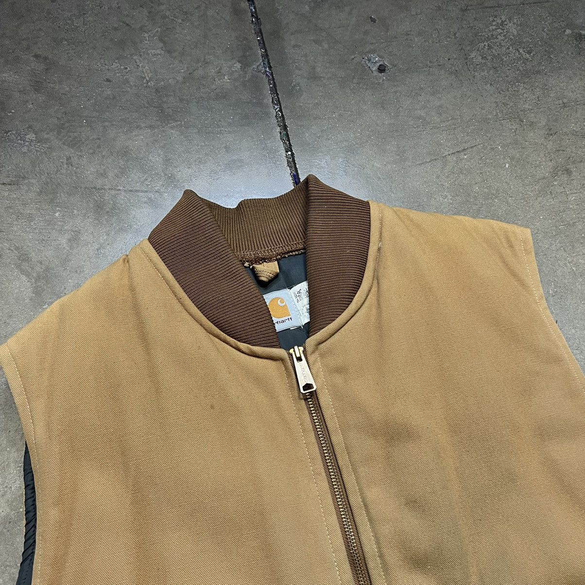 Carhartt × Vintage Vintage 90s Carhartt Vest Workwear Utility Made in USA Boxy Size US XXL / EU 58 / 5 - 7 Thumbnail