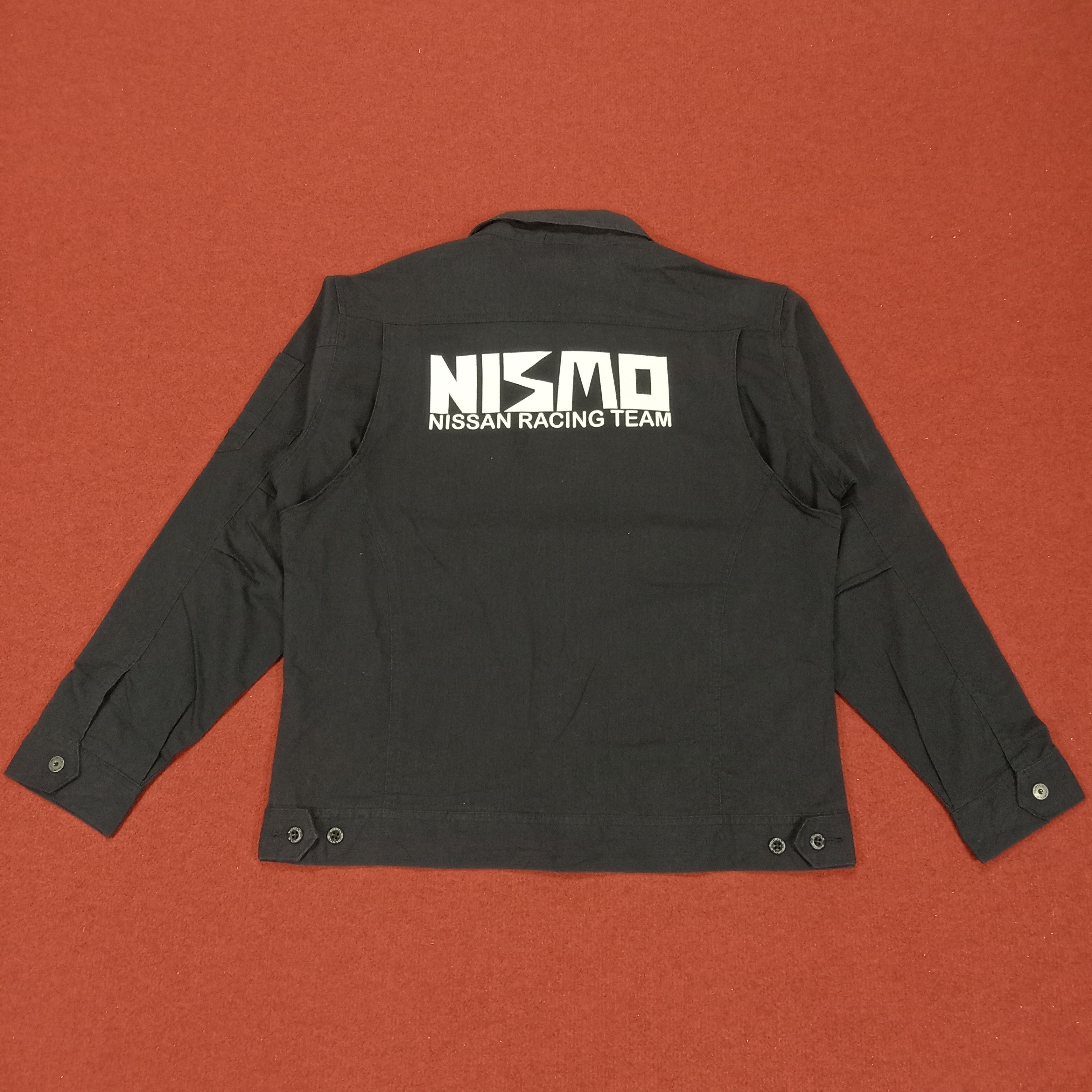 Japanese Brand Nismo Nissan Racing Team Workwear Style Custom Jacket Size US M / EU 48-50 / 2 - 1 Thumbnail