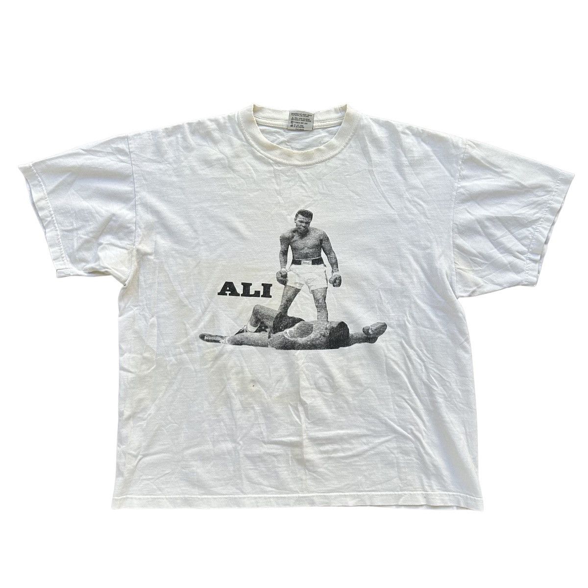 Vintage Vintage Muhammad Ali Boxing Knockout Shirt Size Large Size US L / EU 52-54 / 3 - 1 Thumbnail